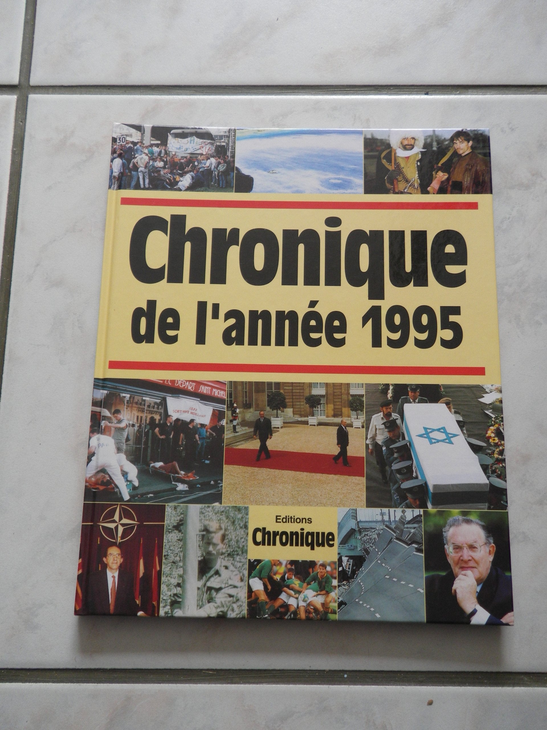 CHRONIQUE DE L'ANNEE 1995 9782905969736