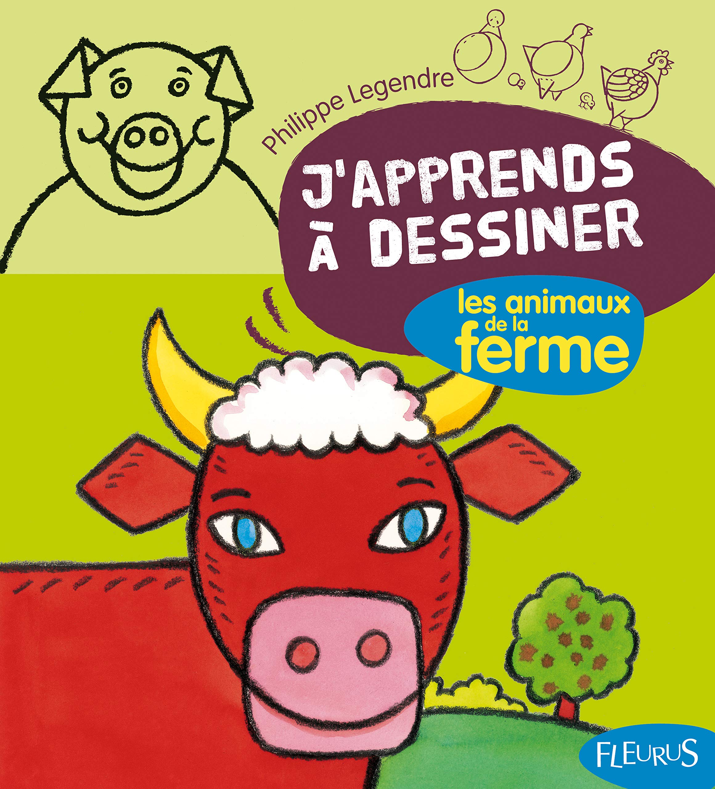 J'apprends à dessiner les animaux de la ferme 9782215094142