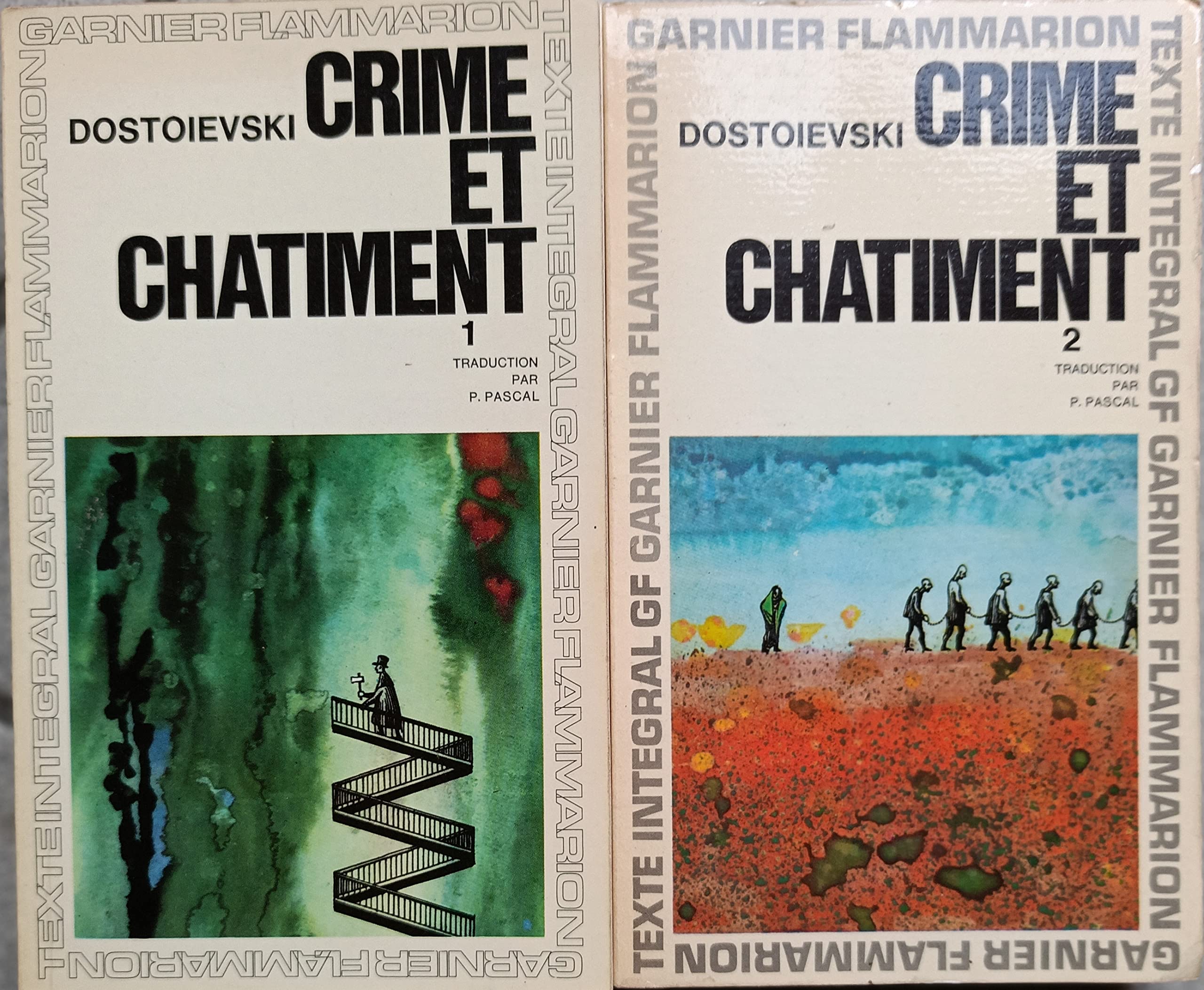 Crime et chatiment en 2 volumes 