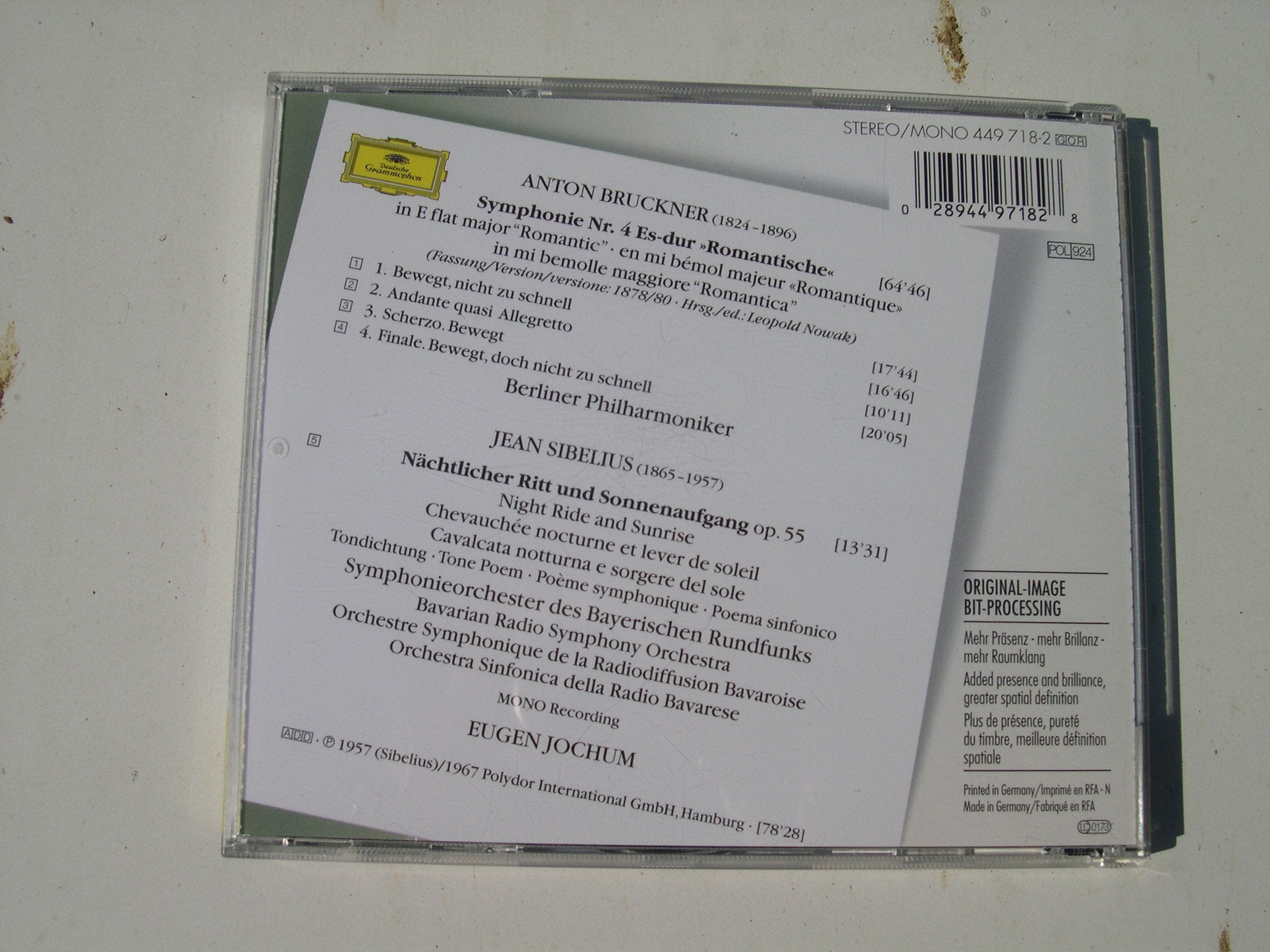 Symphony 4 / Night Ride & Sunrise 0028944971828