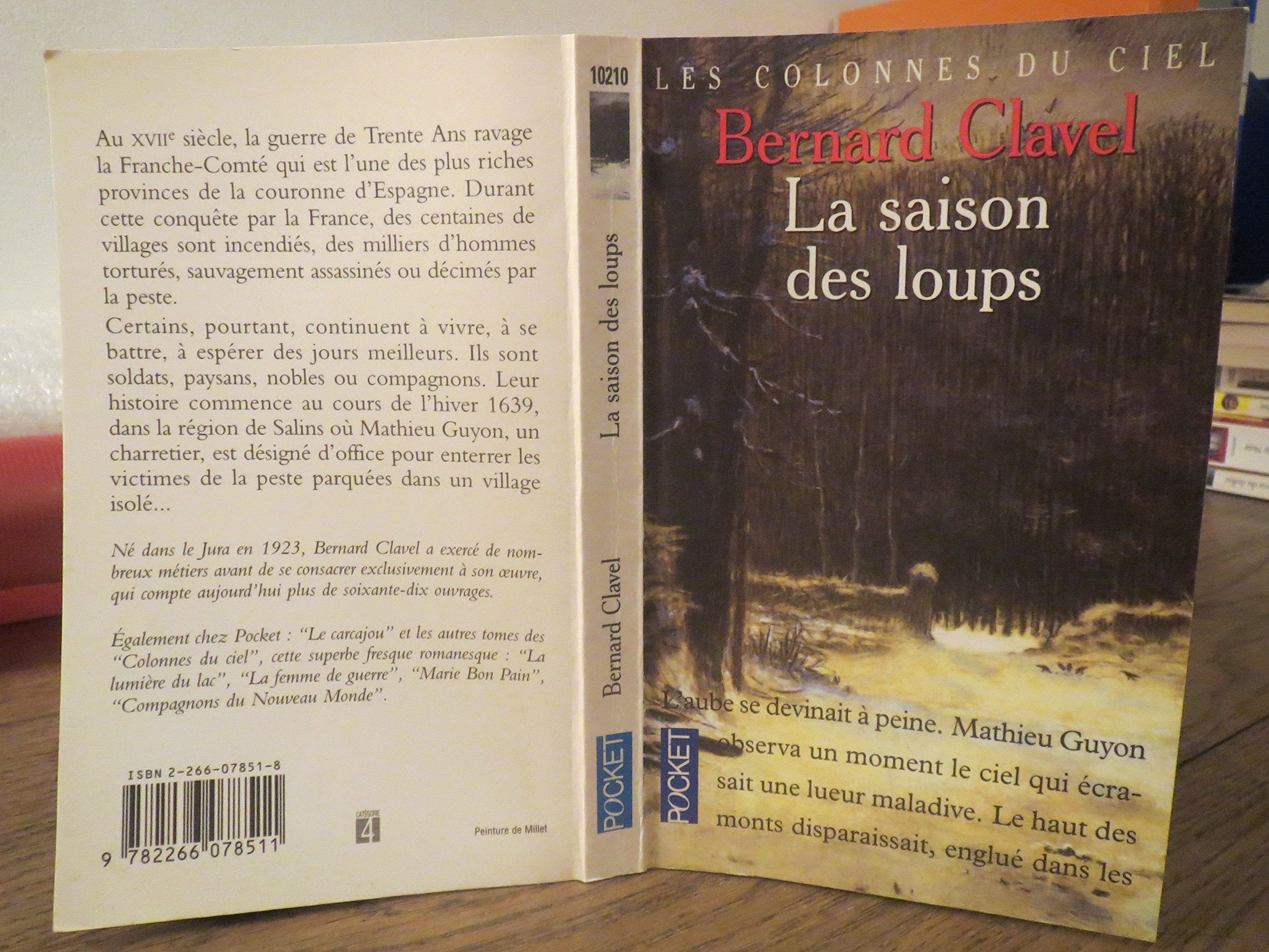 Les Colonnes du ciel, tome 1 : La Saison des loups 9782266078511