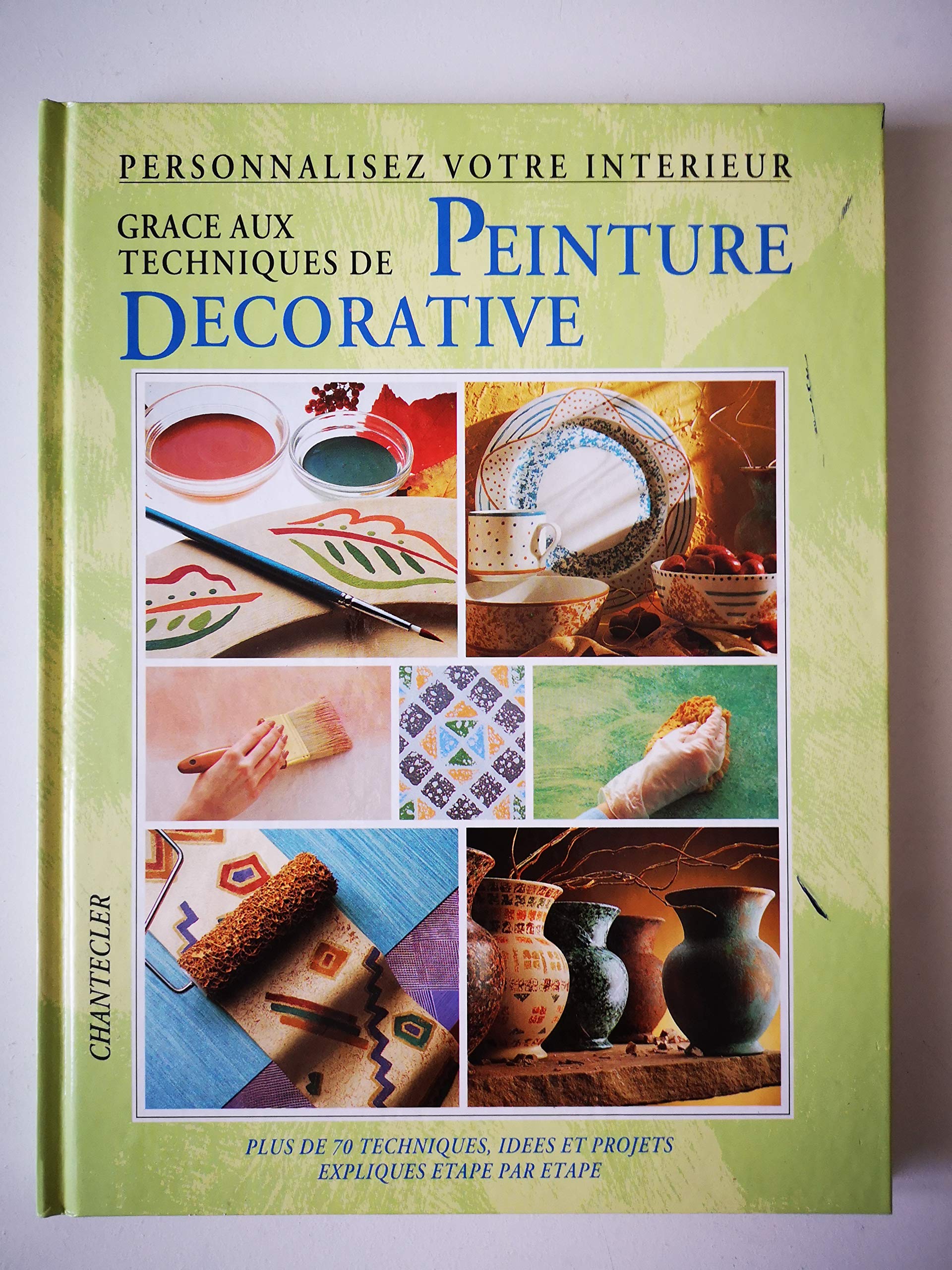 Personnalisez Votre Interieur Grace Aux Techniques De Peinture Decorative. Plus De 70 Techniques, Idees Et Projets Expliques Etape Par Etape 9782803428847