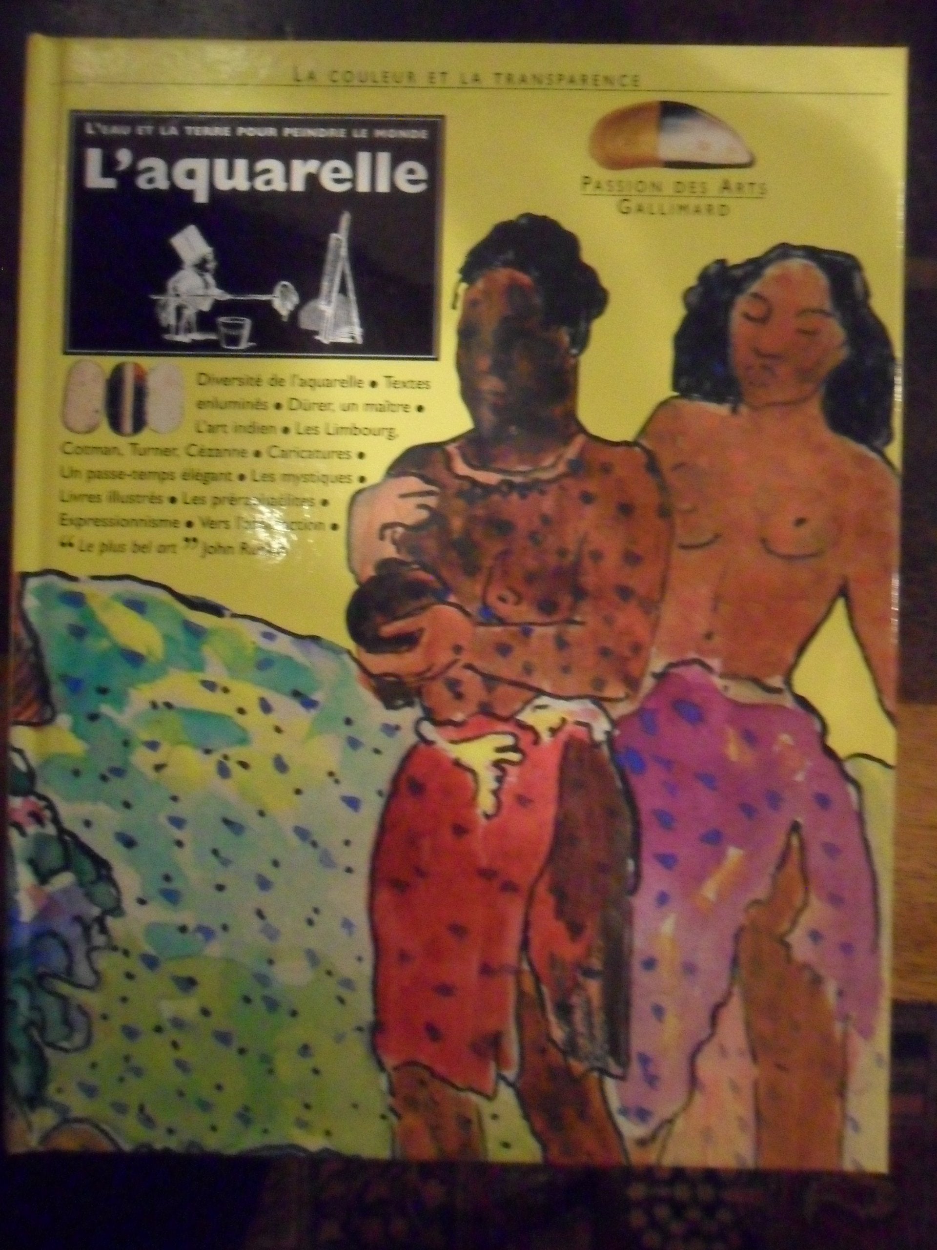 L'aquarelle: La couleur et la transparence 9782070581313