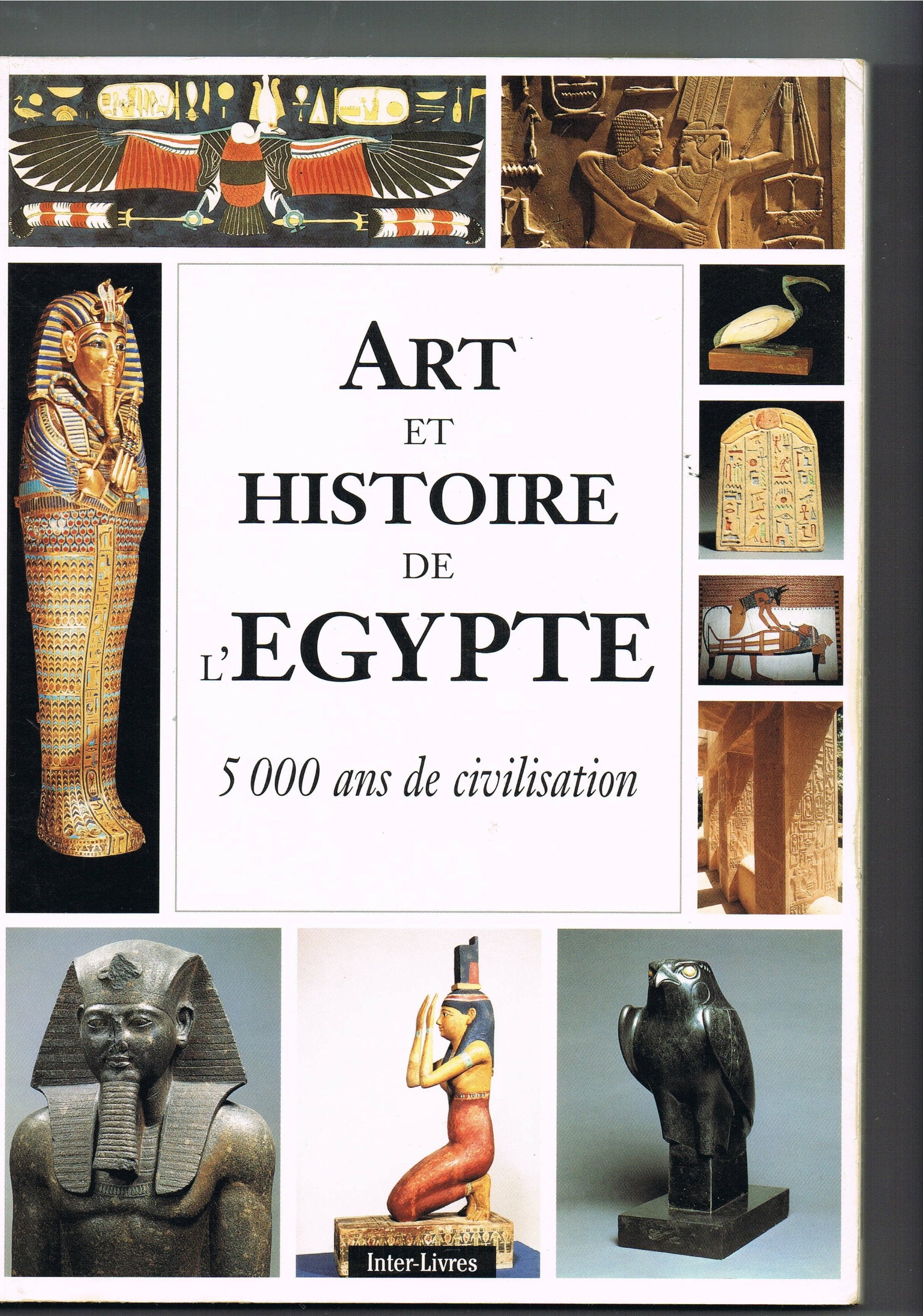 Art et histoire de l'egypte 5000 ans de civilisation 9782878300550