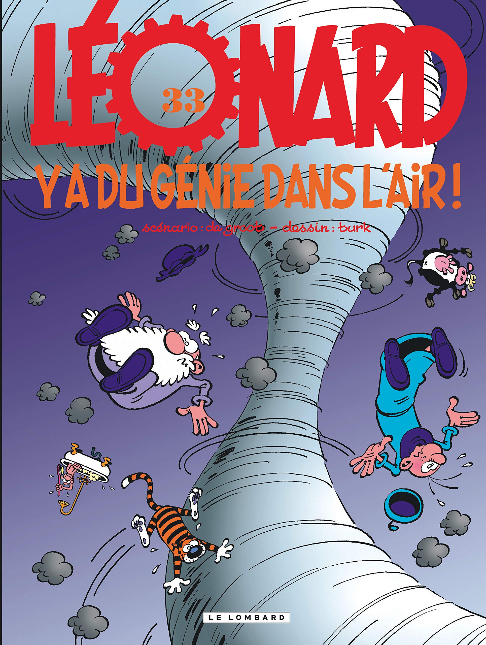 Léonard, tome 33 : Y a du génie dans l'air ! 9782803618675