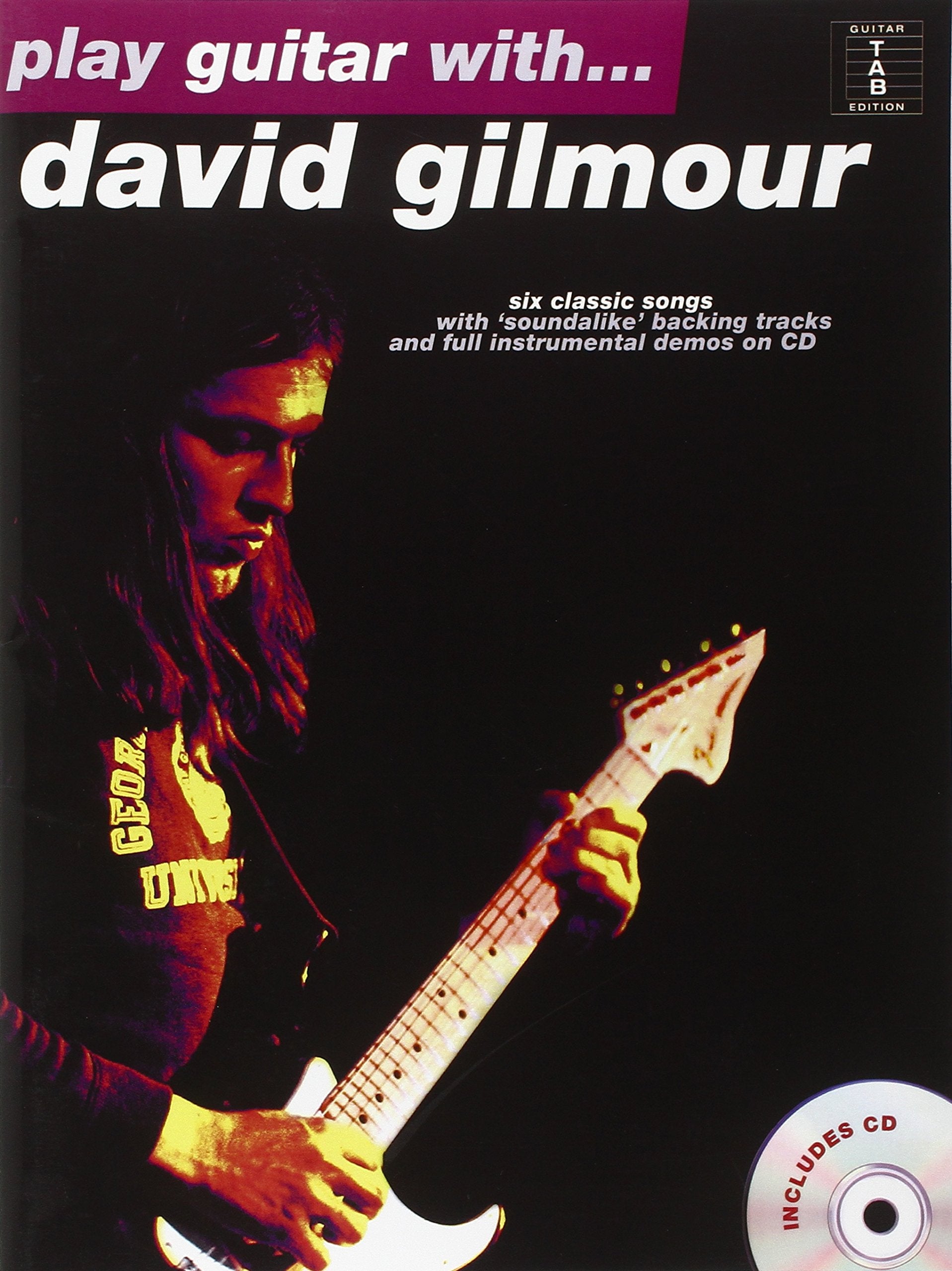 Play guitar with... david gilmour guitare+cd 9780711972872
