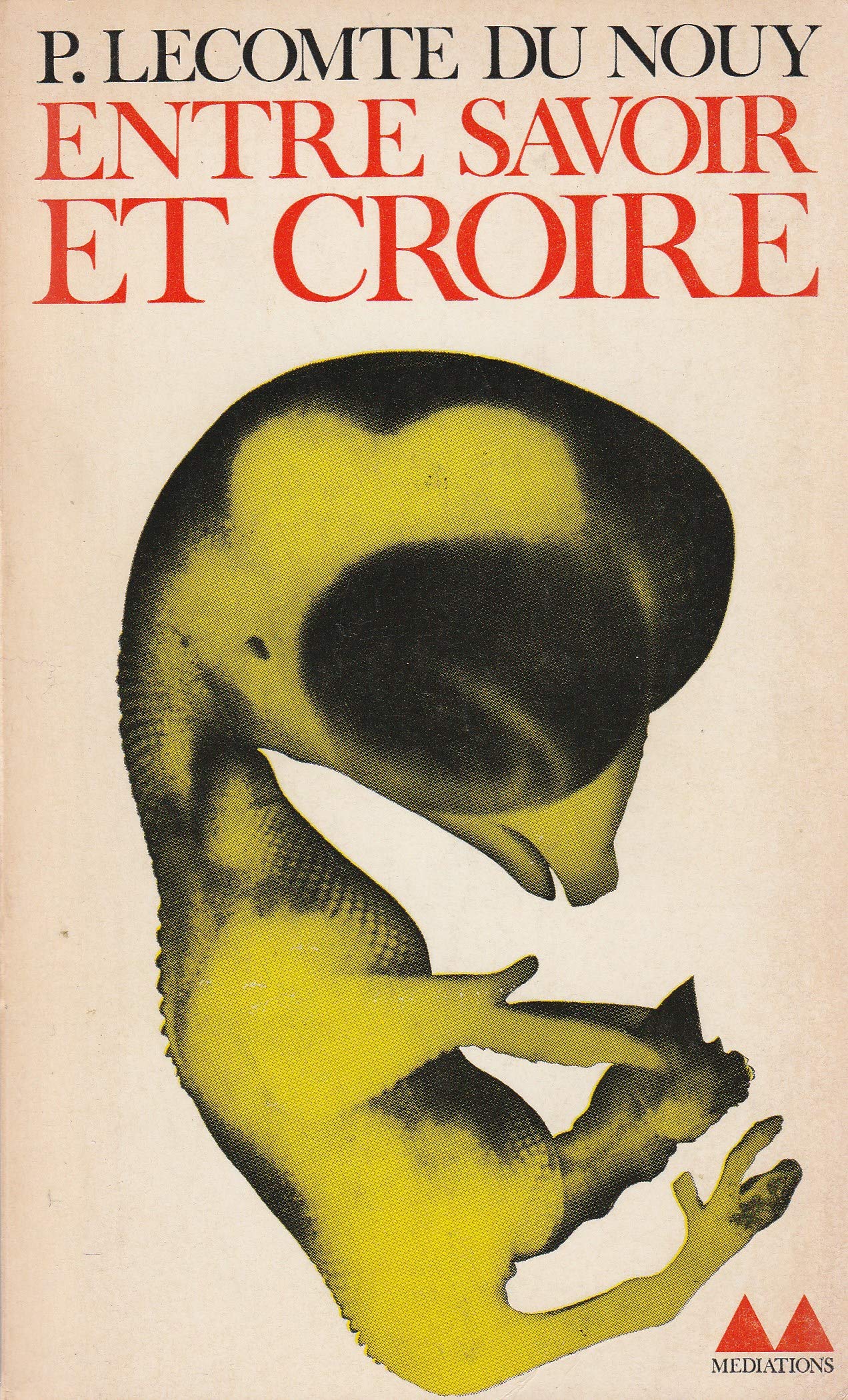 Entre savoir et croire. 