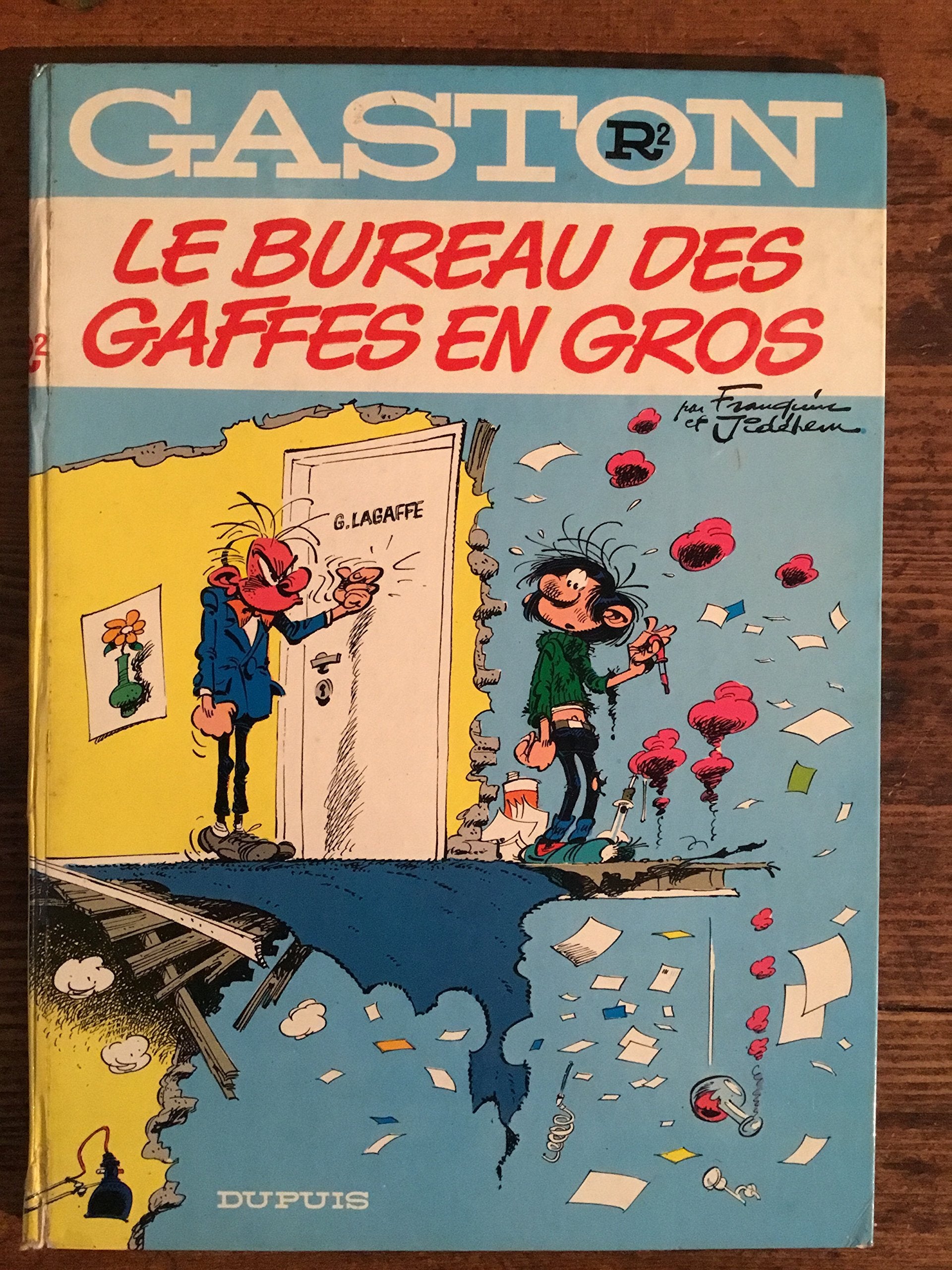 Gaston R2 : Le bureau des gaffes en gros 9782800100944