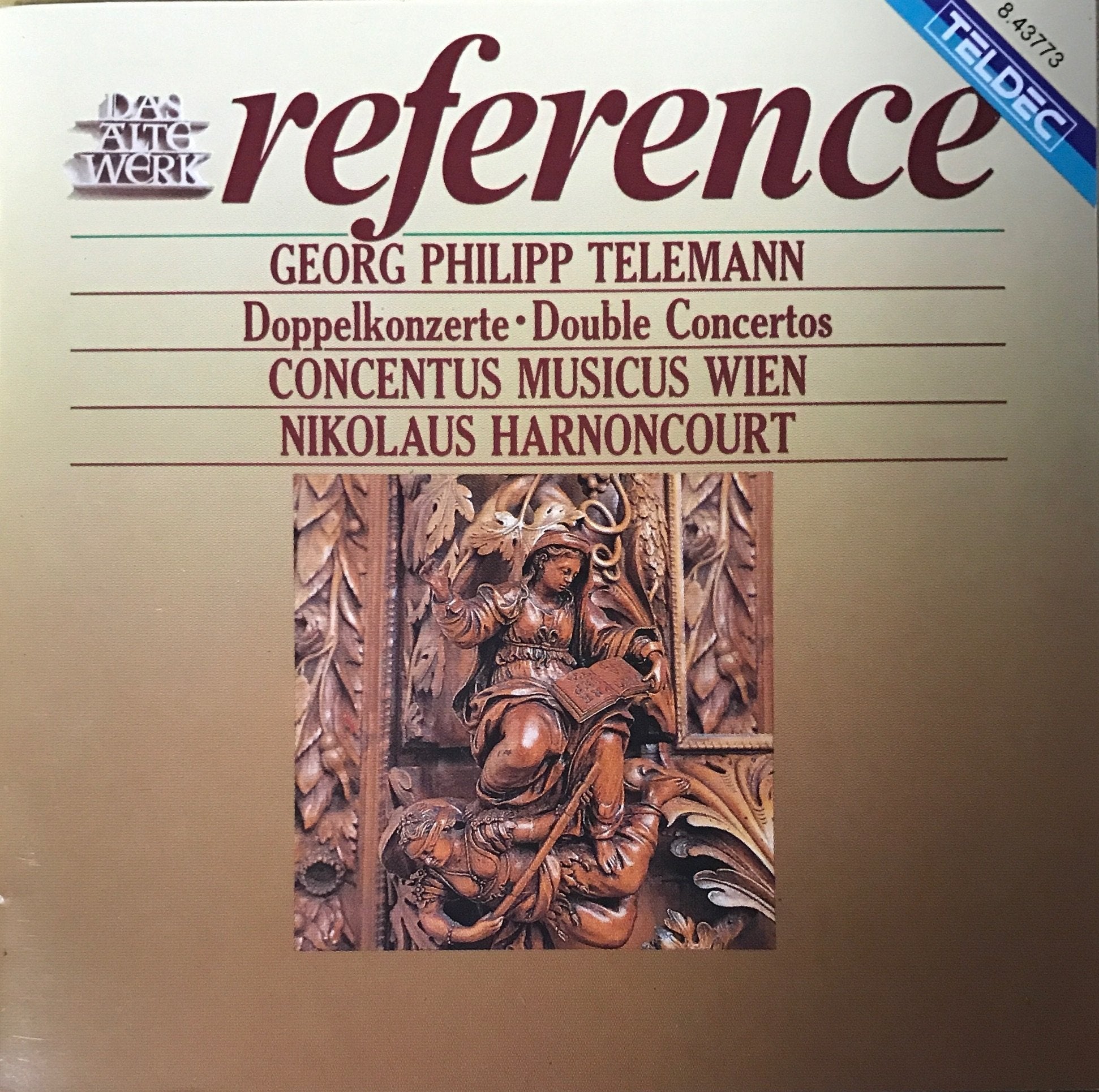 Georg Philipp Telemann: Doppelkonzerte = Double Concertos [CD, Teldec 8.43773 ZS] 4001408437739