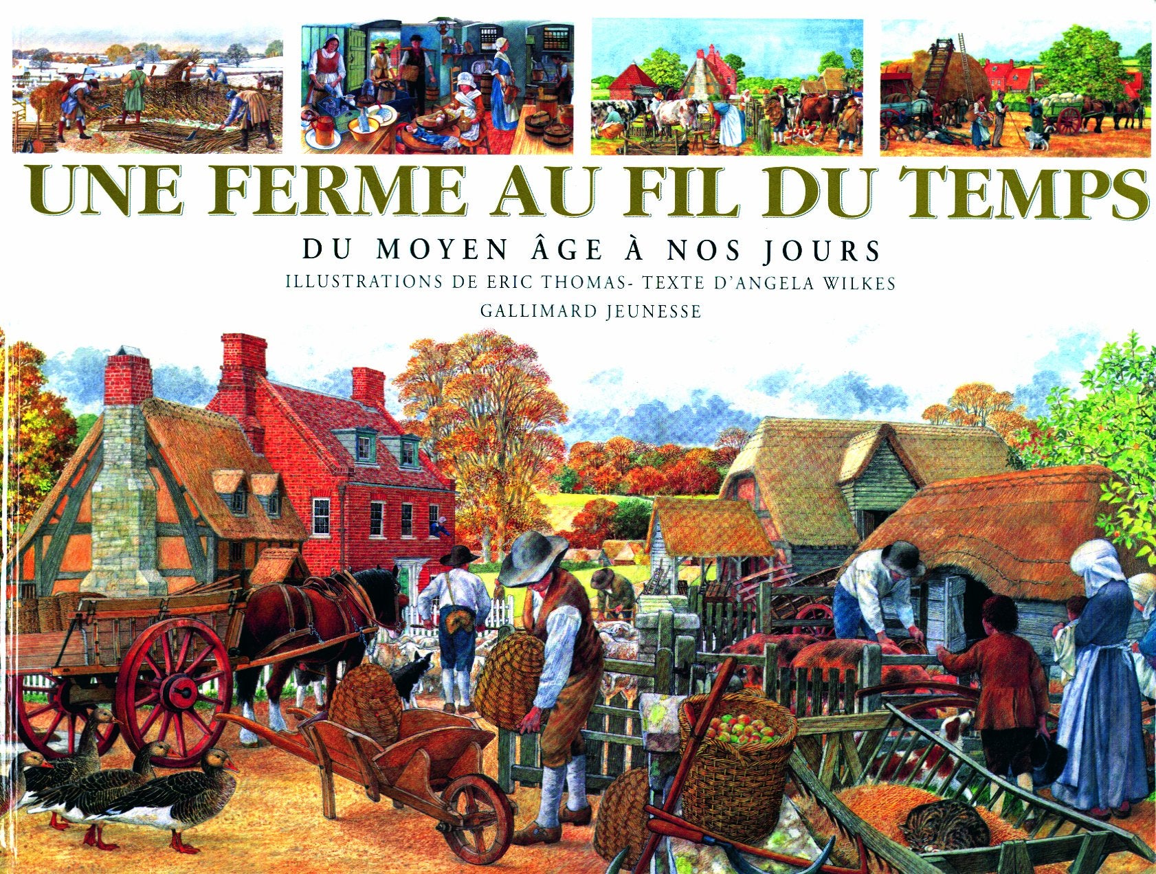 UNE FERME AU FIL DU TEMPS: DU MOYEN AGE A NOS JOURS 9782070541157