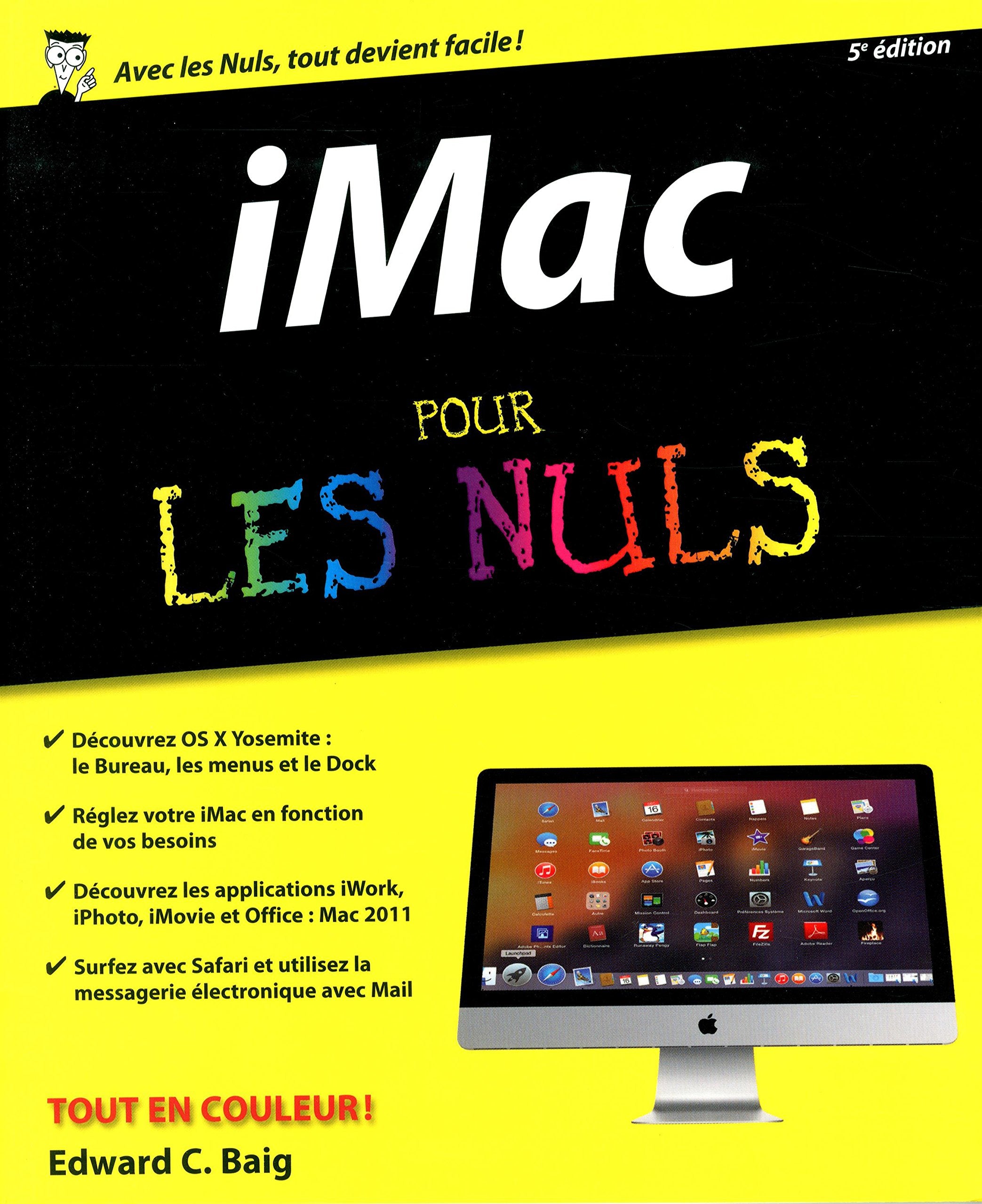 iMac pour les Nuls 5e édition 9782754070805