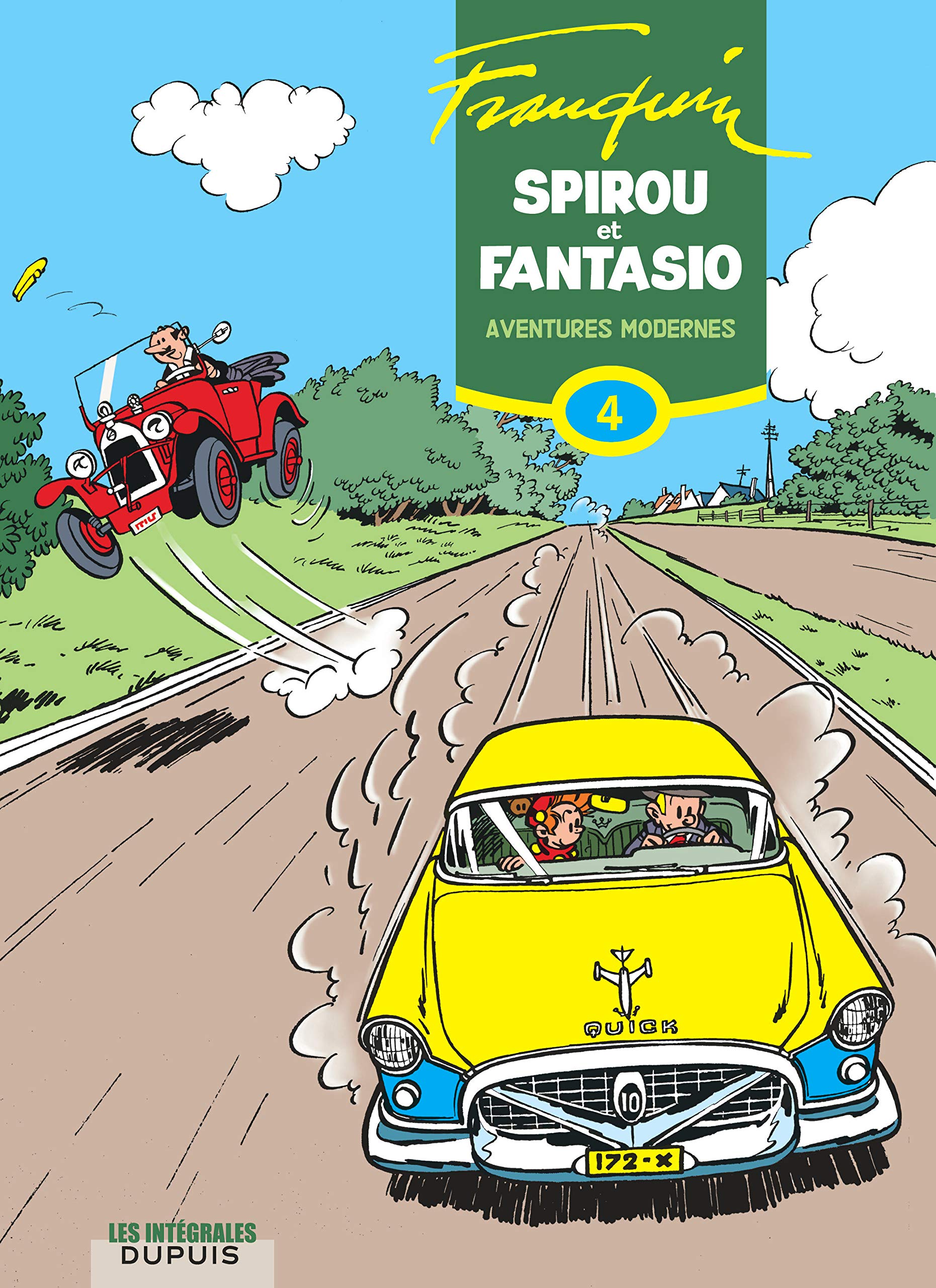 Spirou et Fantasio, l'intégrale tome 4 : Aventures modernes 9782800139395