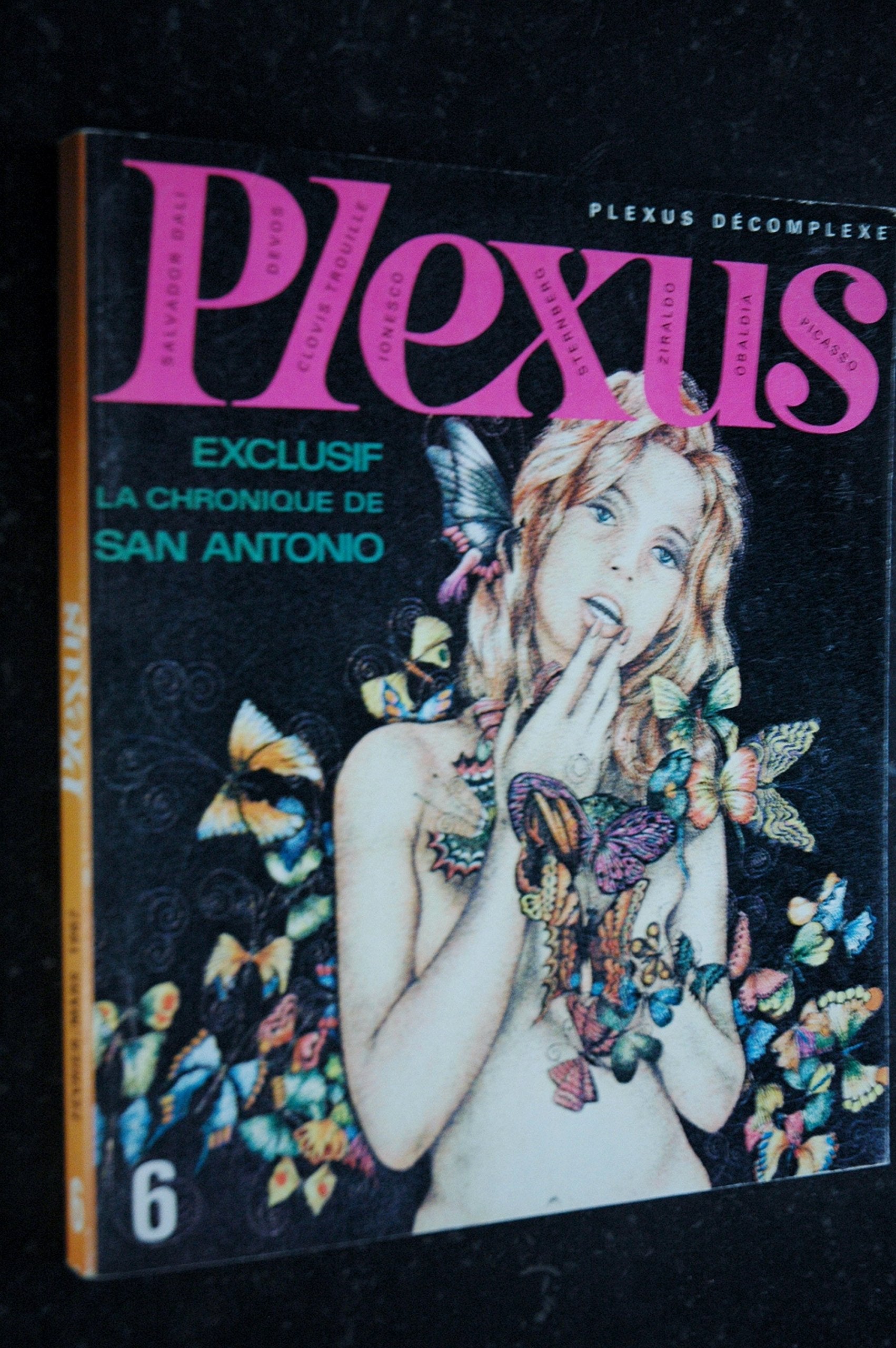 PLEXUS 6 * 1967 * RARE CHRONIQUE DE SAN ANTONIO FREDERIC DARD EROTIC SALVADOR DALI 3701136770559