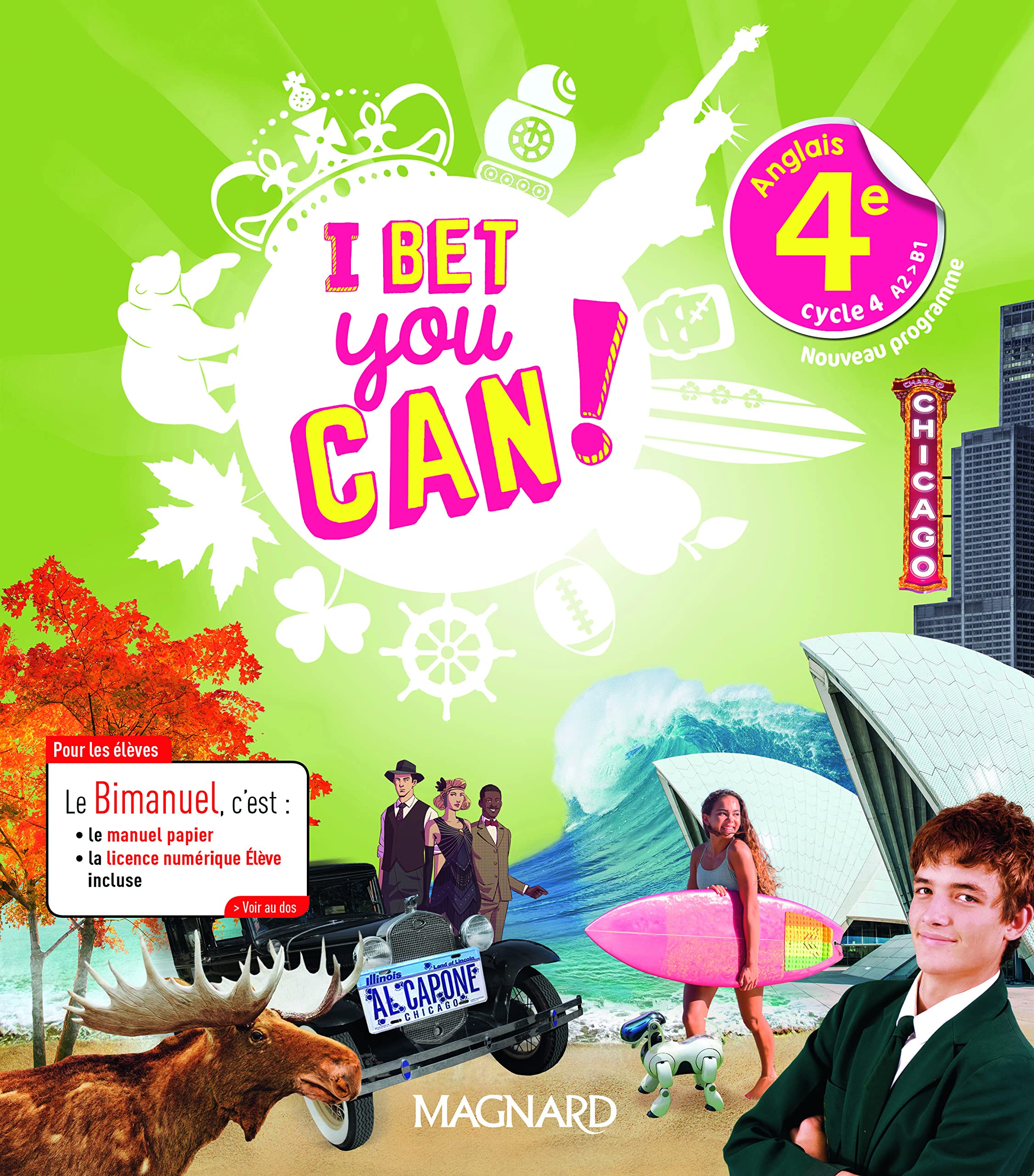 I Bet You Can! Anglais 4e (2019) - Manuel élève 9782210111233