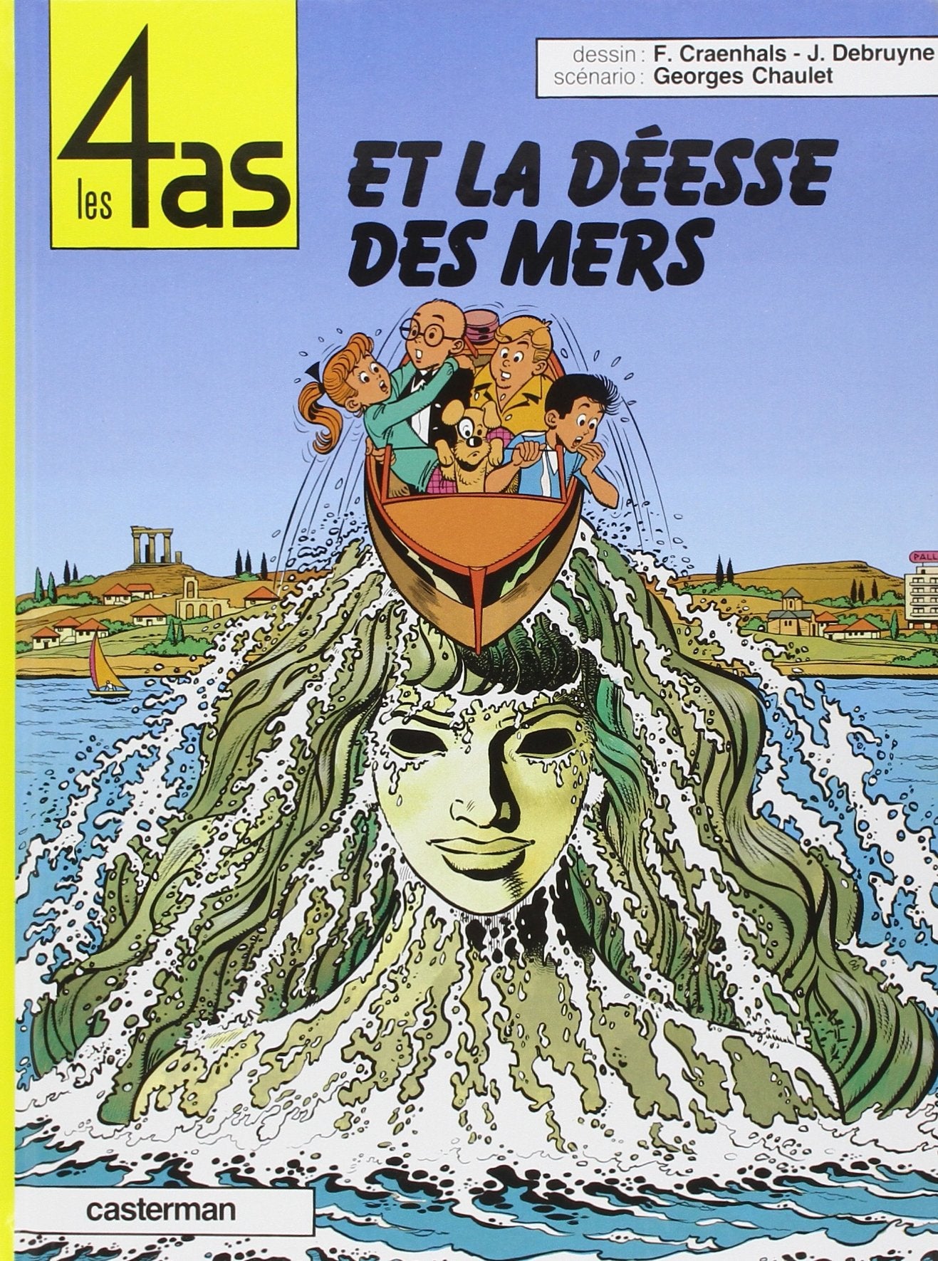 Les 4 as, tome 25 : Les 4 as et la déesse des mers 9782203315259