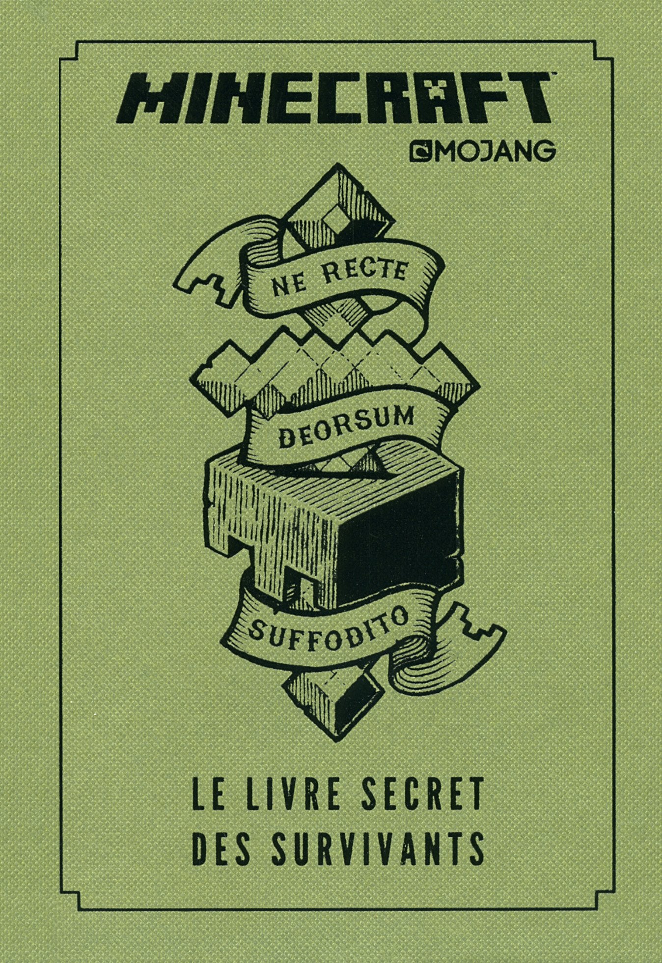 MINECRAFT LE LIVRE SECRET DES SURVIVANTS 9782070665471