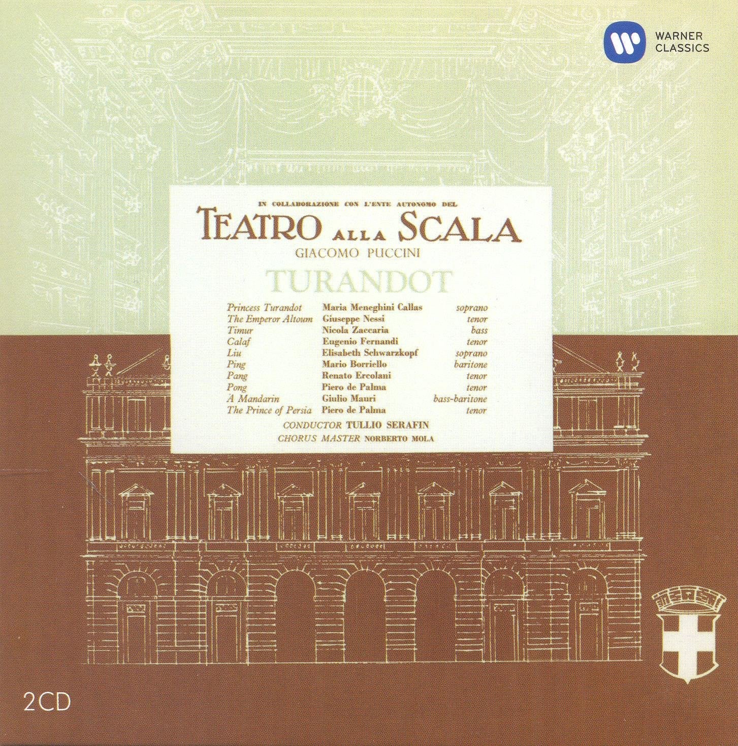 Puccini: Turandot/1957 0825646341009
