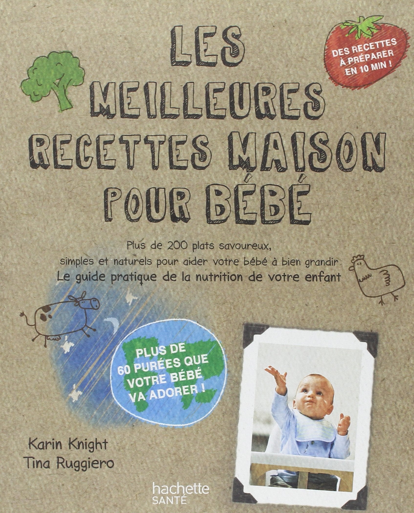 Les meilleurs recettes maison pour bébé 9782012305779