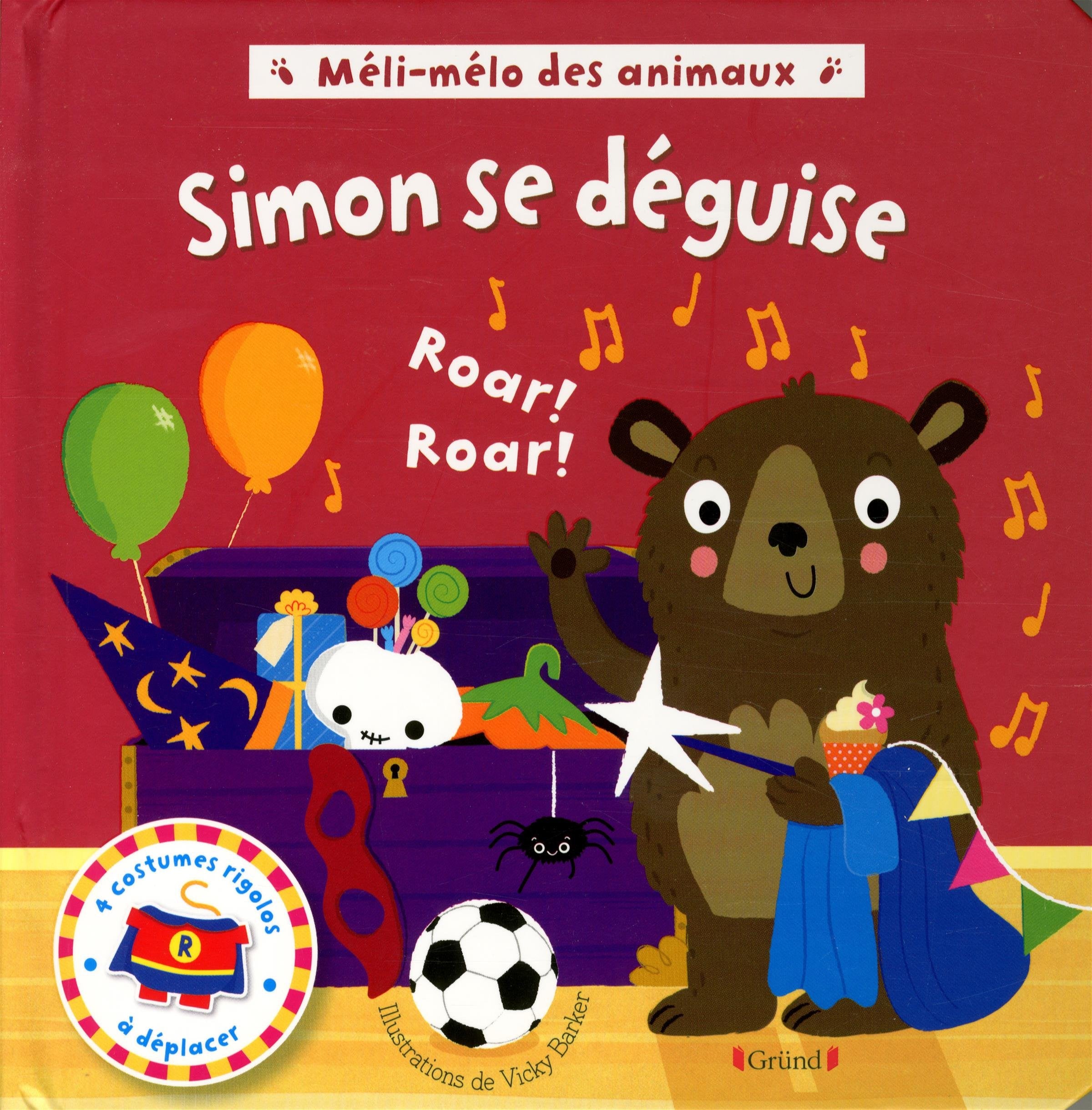 Méli-mélo des animaux - Simon se déguise 9782324009419