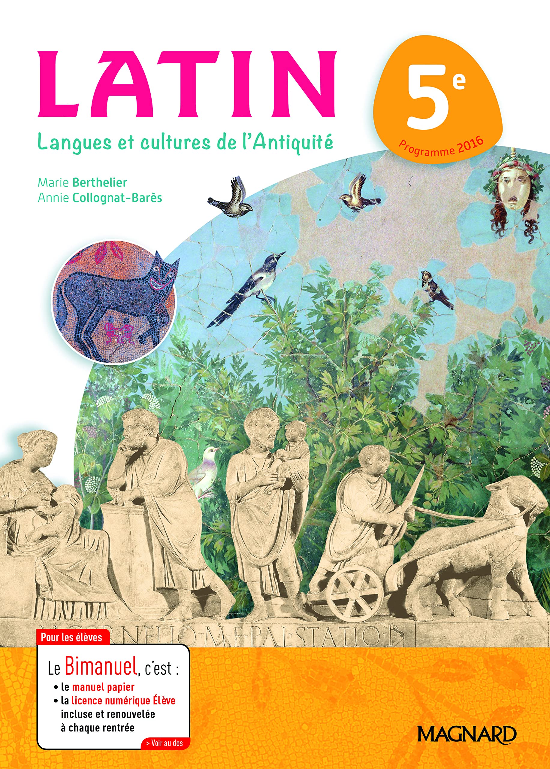 Latin 5e (2017) - Manuel élève 9782210107625