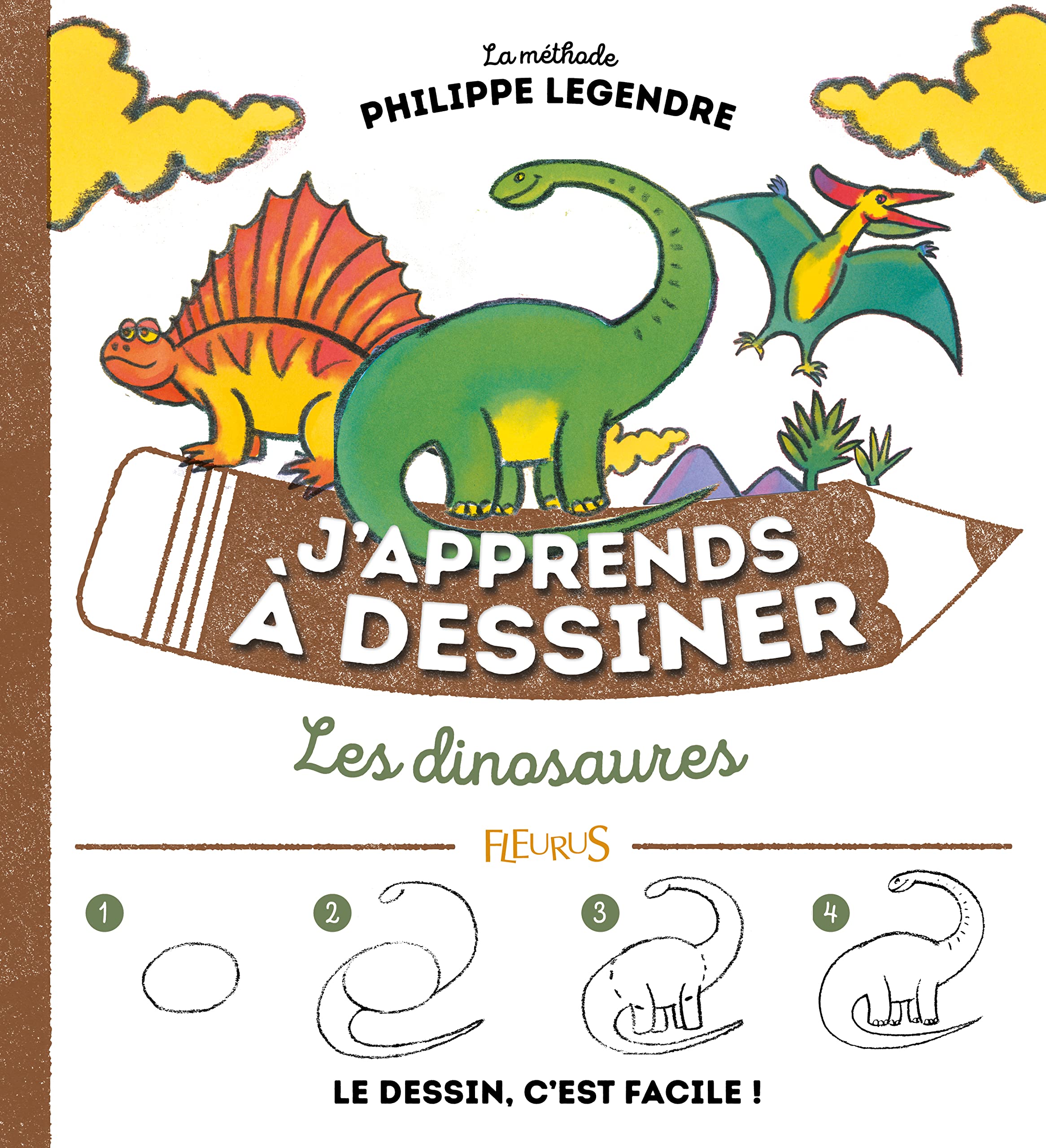 J'apprends à dessiner les dinosaures 9782215136910