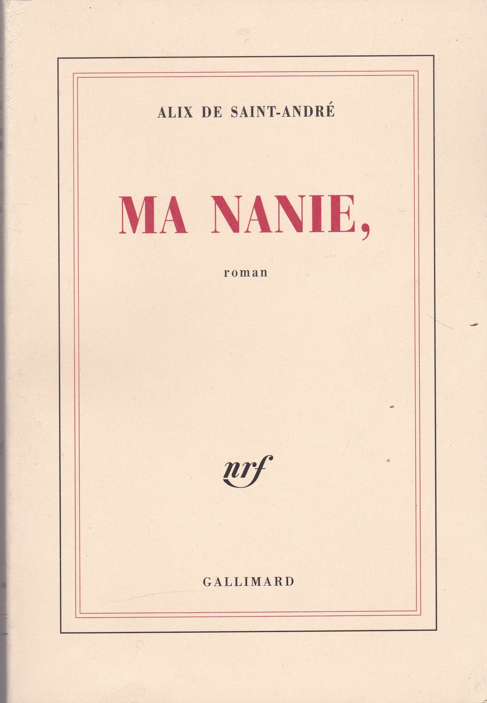 Ma Nanie, 9782070768028