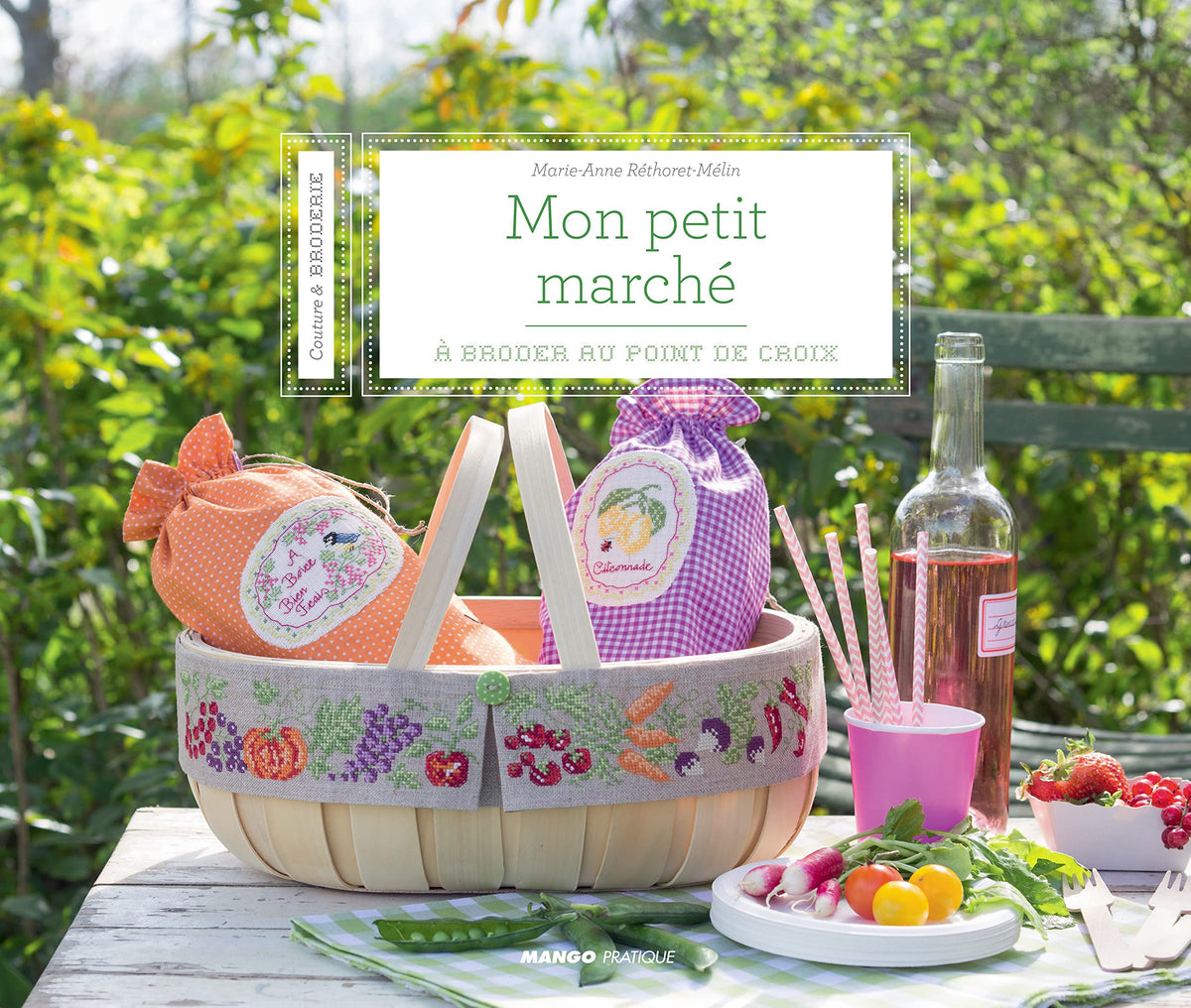 Mon petit marché: à broder au point de croix 9782812501500