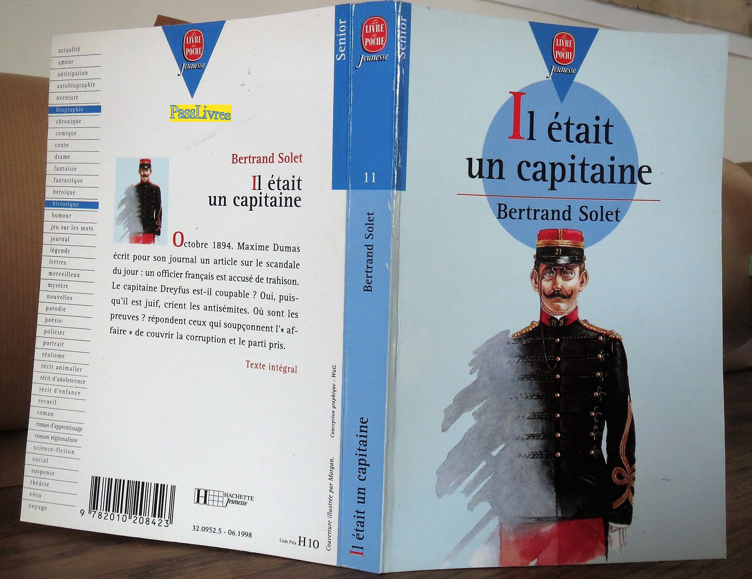 Il était un capitaine 9782010208423