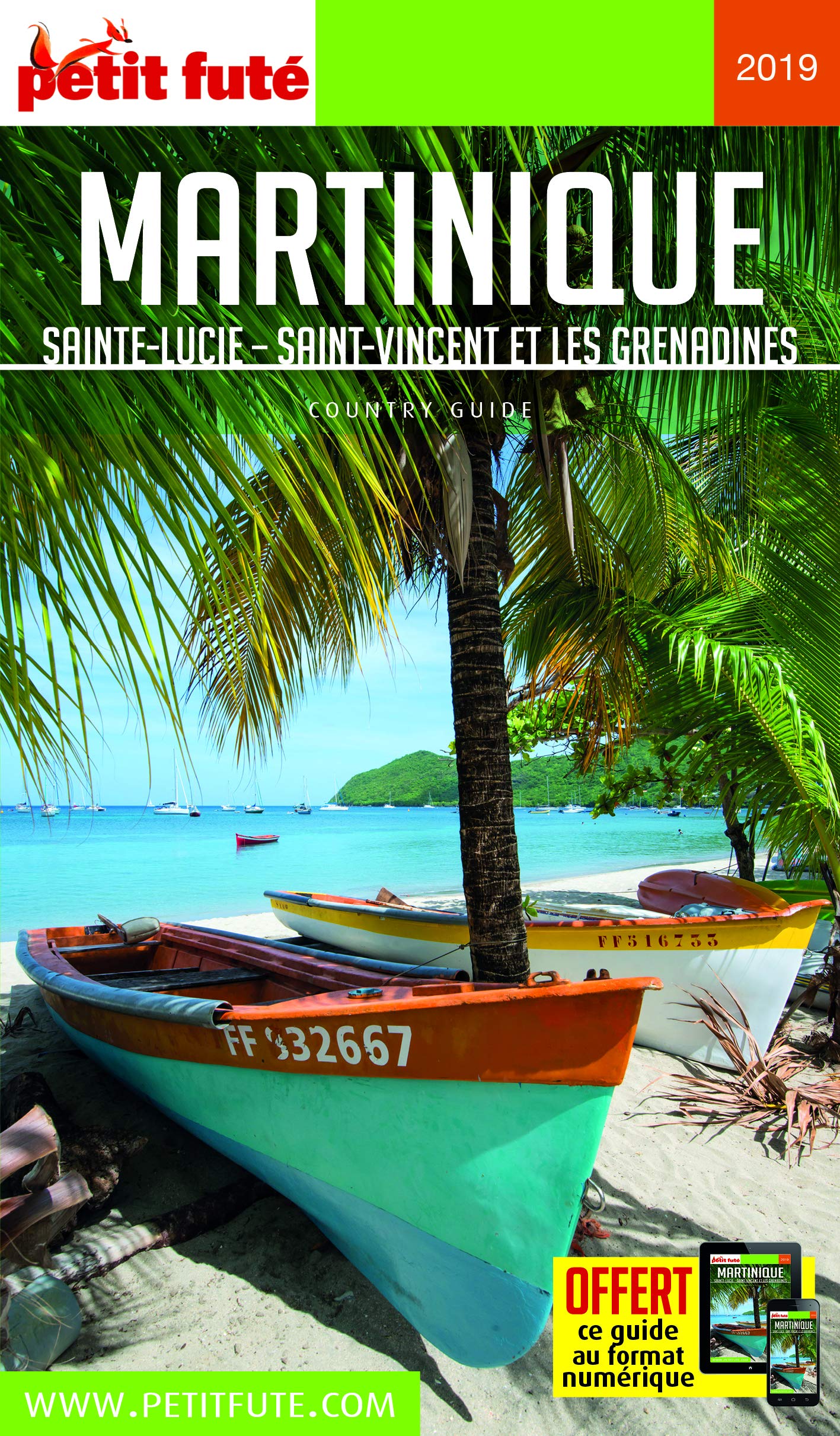 Petit Futé Martinique: Sainte-Lucie, Saint-Vincent et les Grenadines 9782305000831