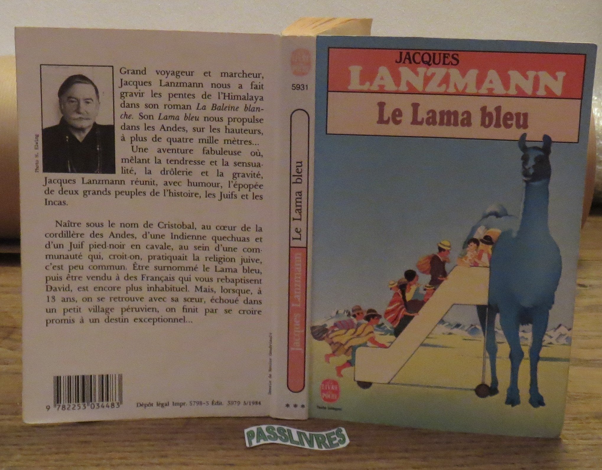 Le Lama bleu 9782253034483
