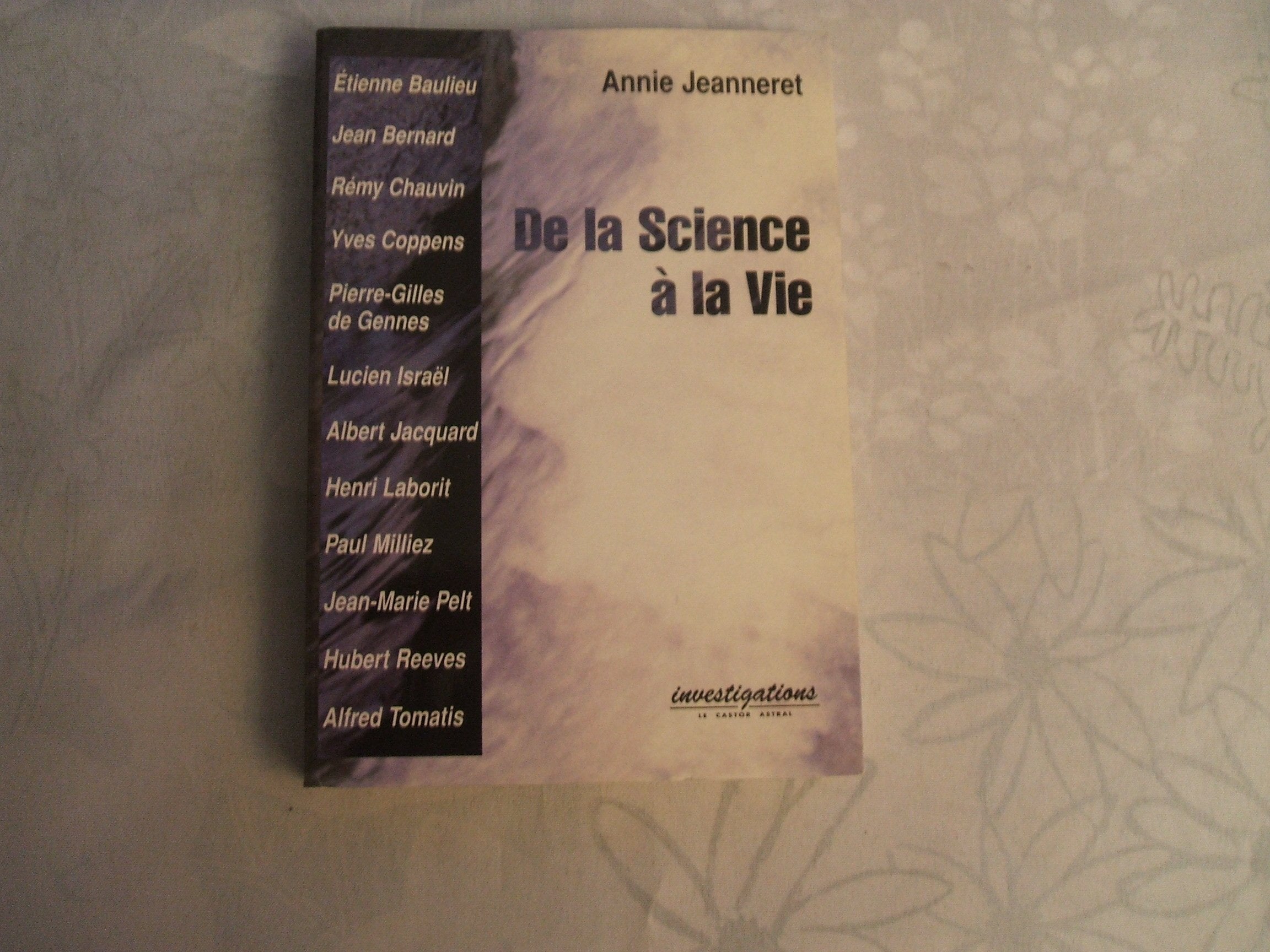 De la science à la vie 9782859202453