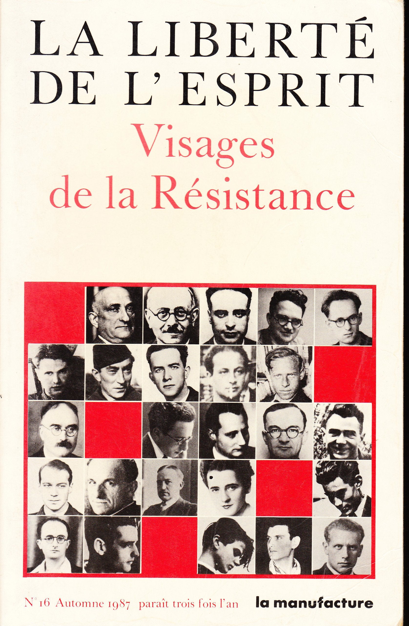 Visages de la resistance 073193 9782737700514