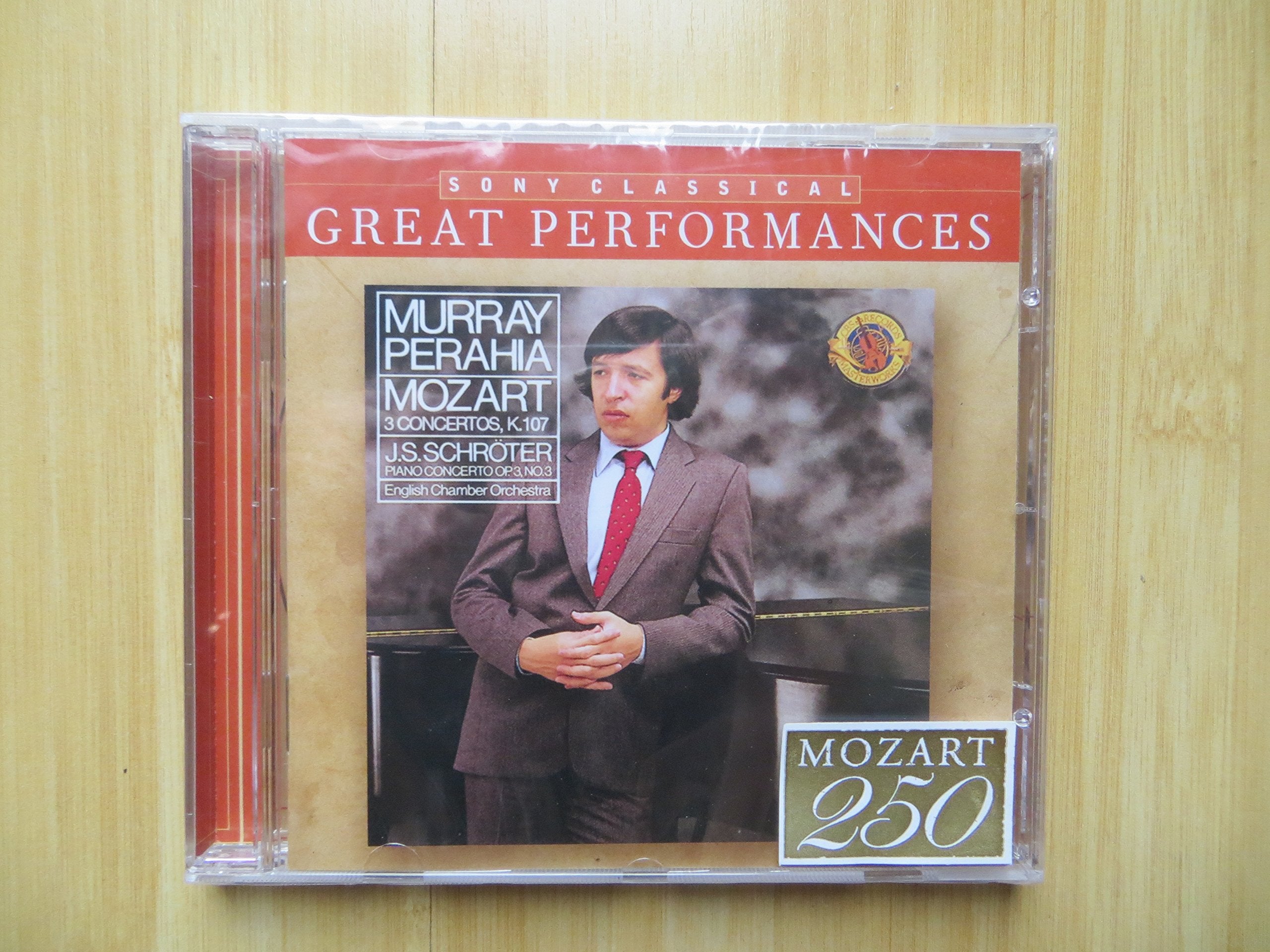 Mozart: Three Piano Concertos, K. 107 (After 3 Sonatas By J. C. Bach); Schroter: Piano Concerto in C Major, Op. 3, No. 3 [Great Performances] 0828767875828