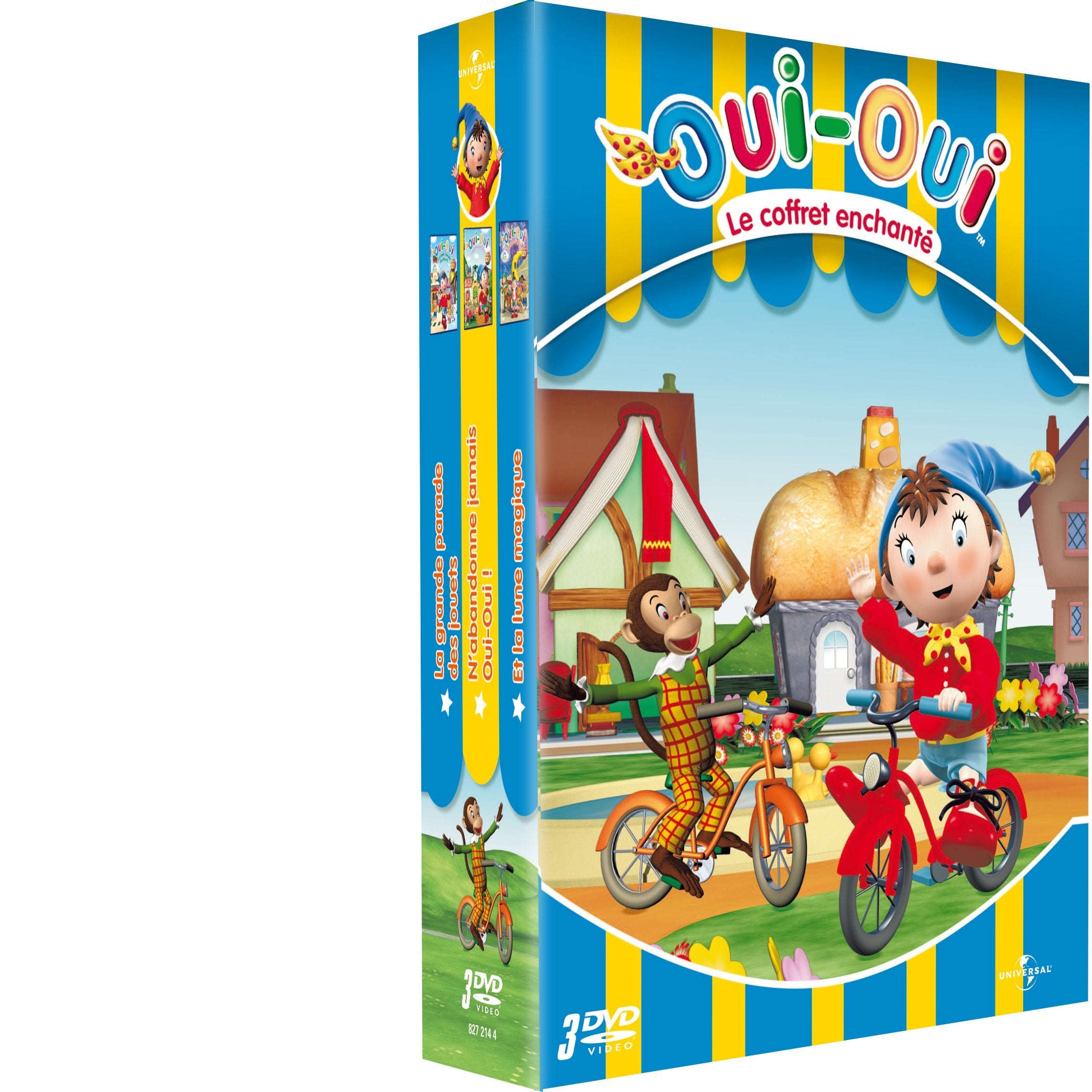 Oui-Le Coffret enchanté-La Grande Parade des Jouets + La Lune Magique + N'abandonne jamais 5050582721447