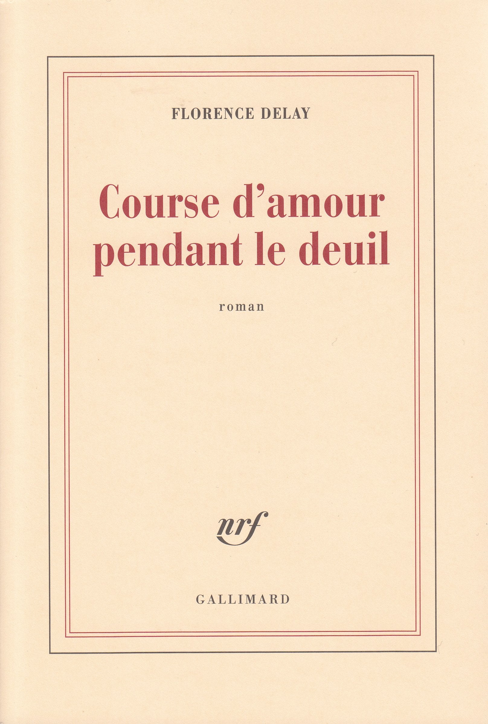 Course d'amour pendant le deuil 9782070706792
