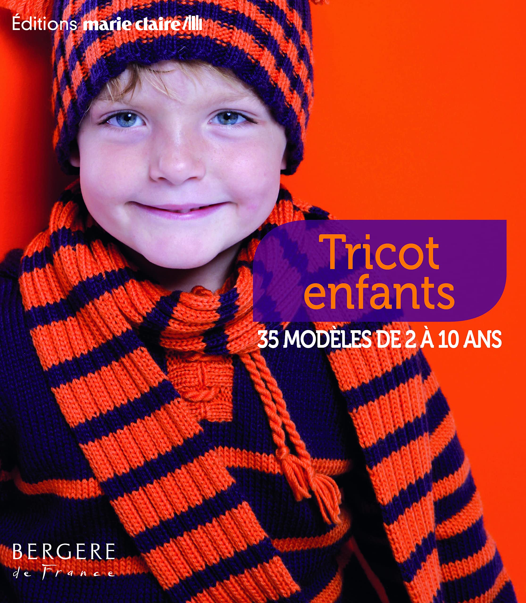 Tricots enfants: 40 modèles de 2 à 10 ans 9782848312194