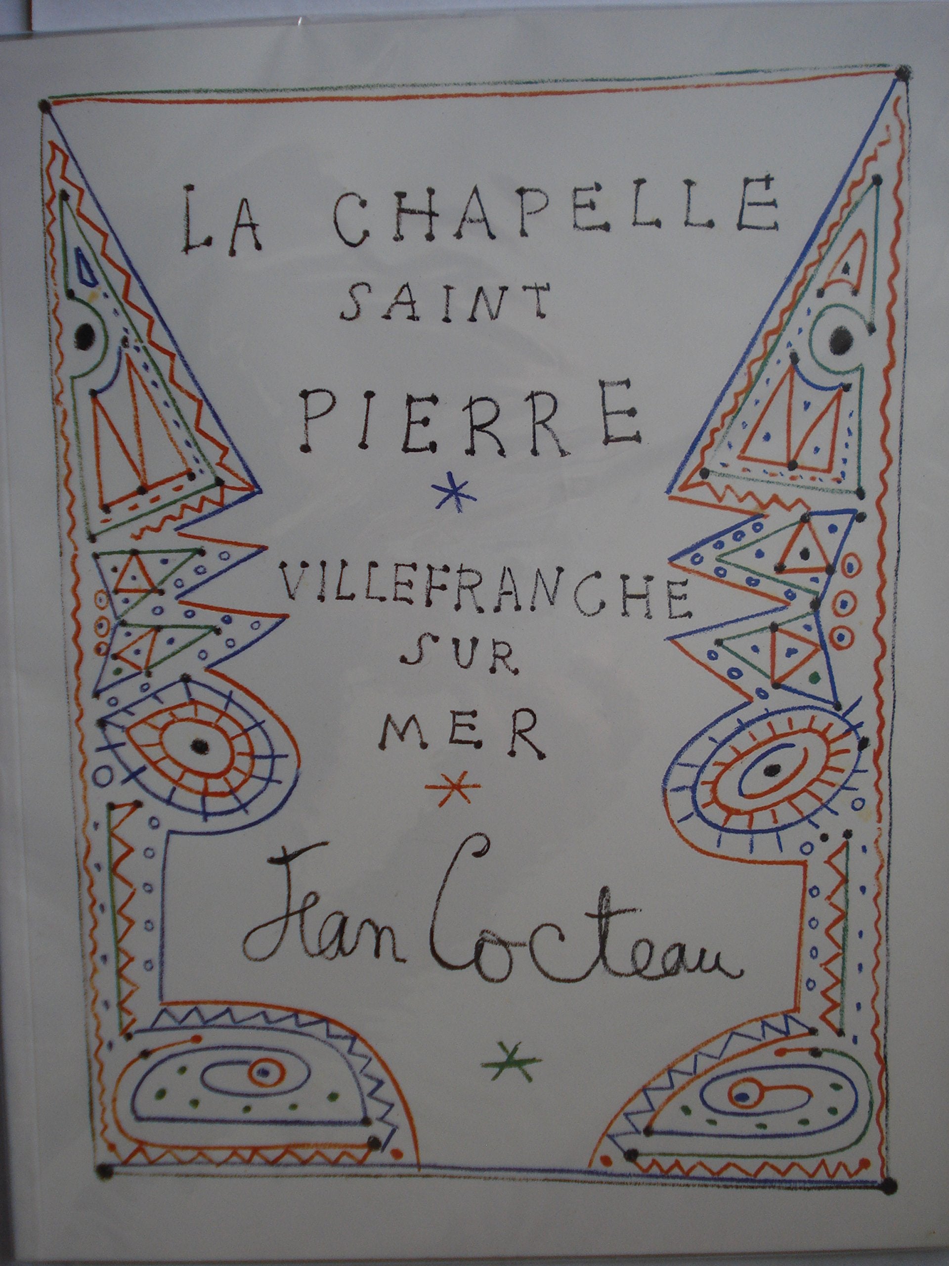 La Chapelle Saint Pierre -Villefranche sur Mer 