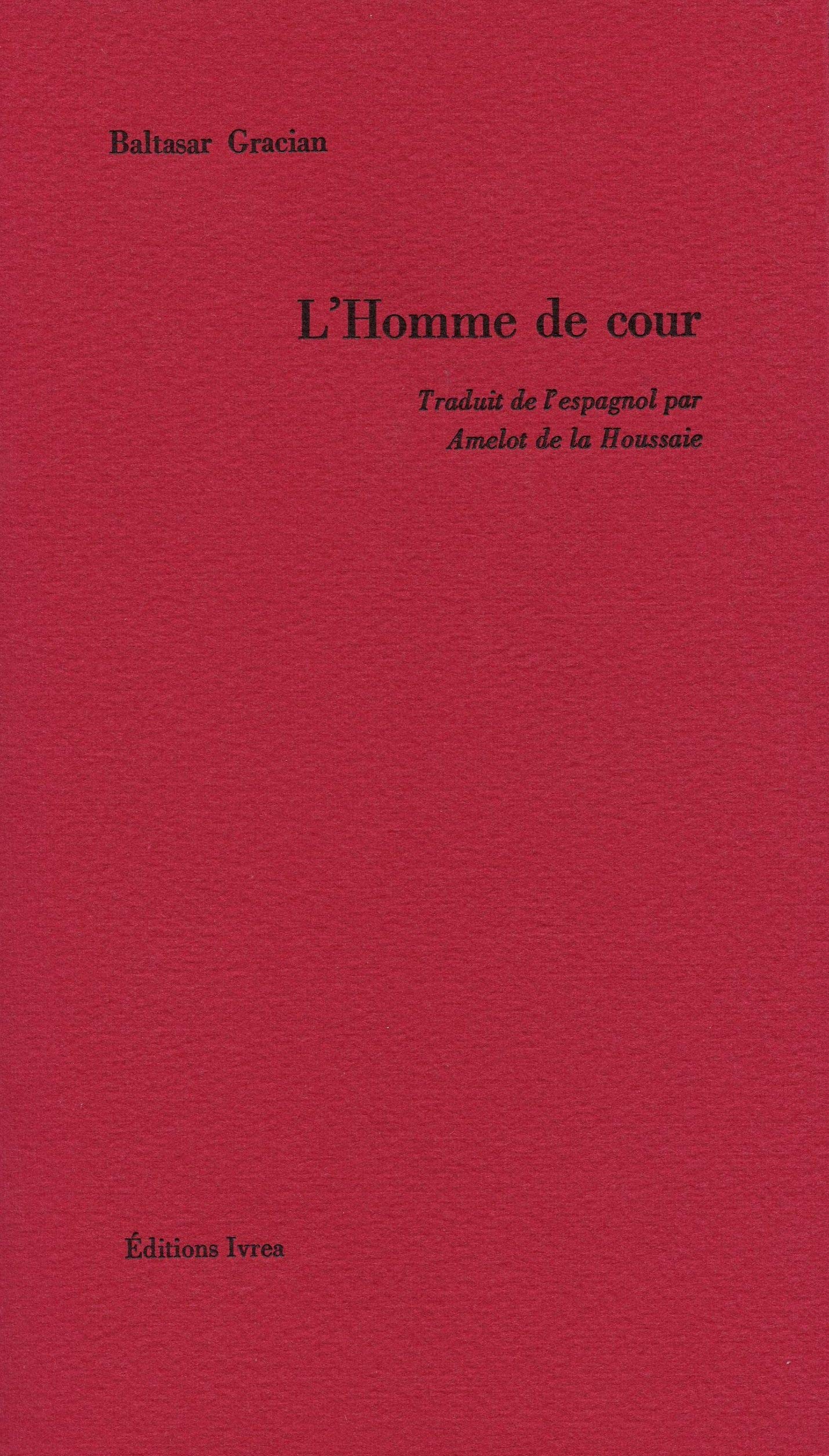 L'Homme de cour 9782851841148