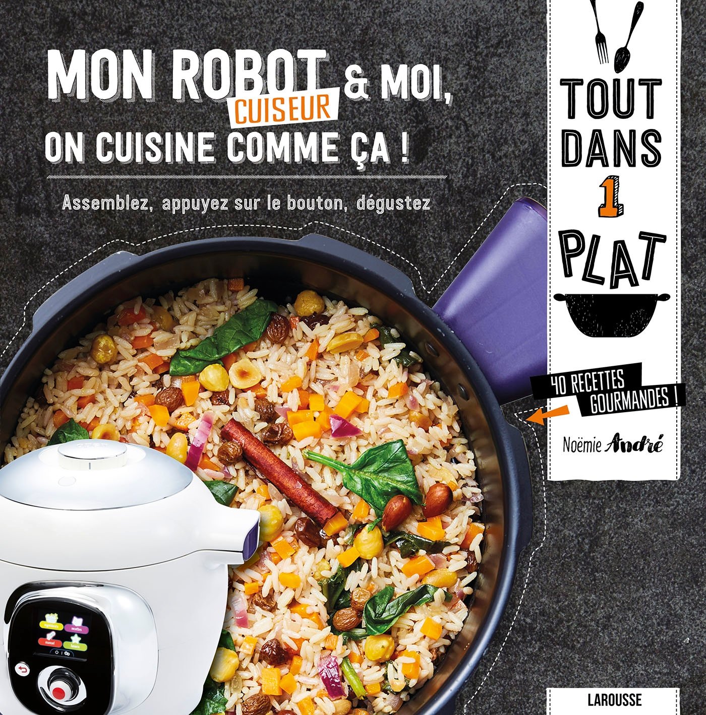 Mon robot & moi, on cuisine comme ça ! 9782035933959