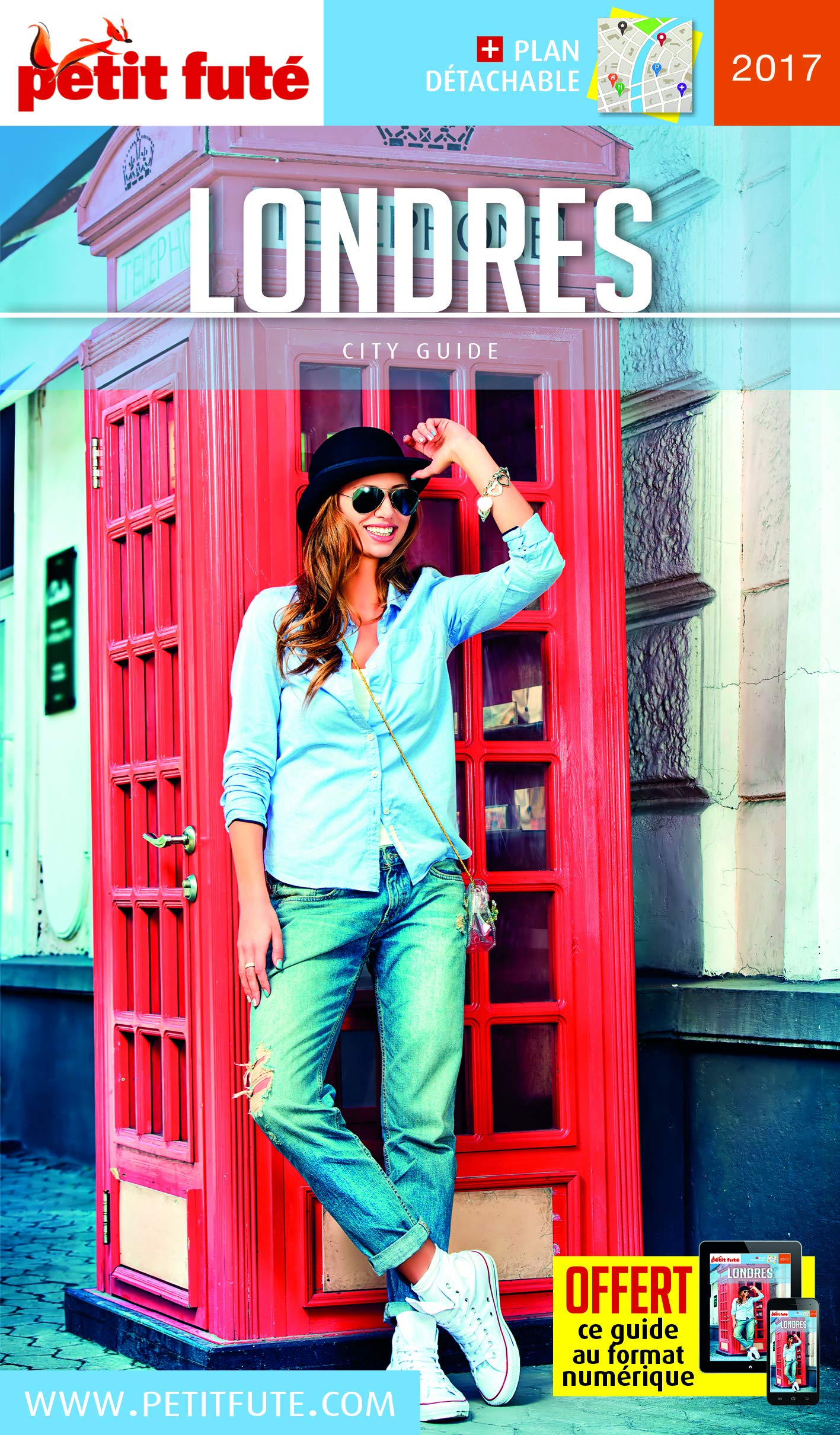 londres 2017 petit fute + offre num + plan 9791033156413