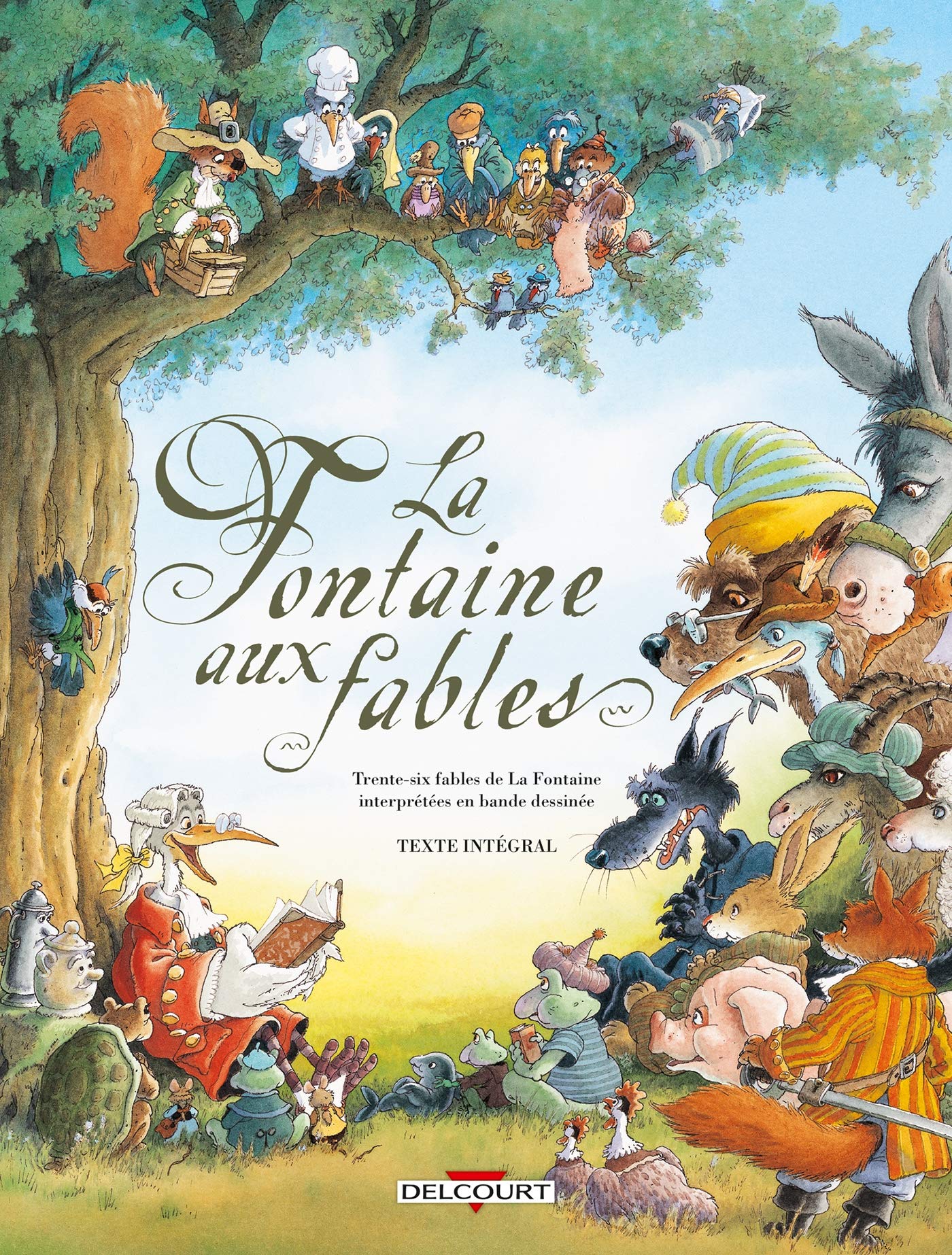 La Fontaine aux fables - Intégrale 9782756024905