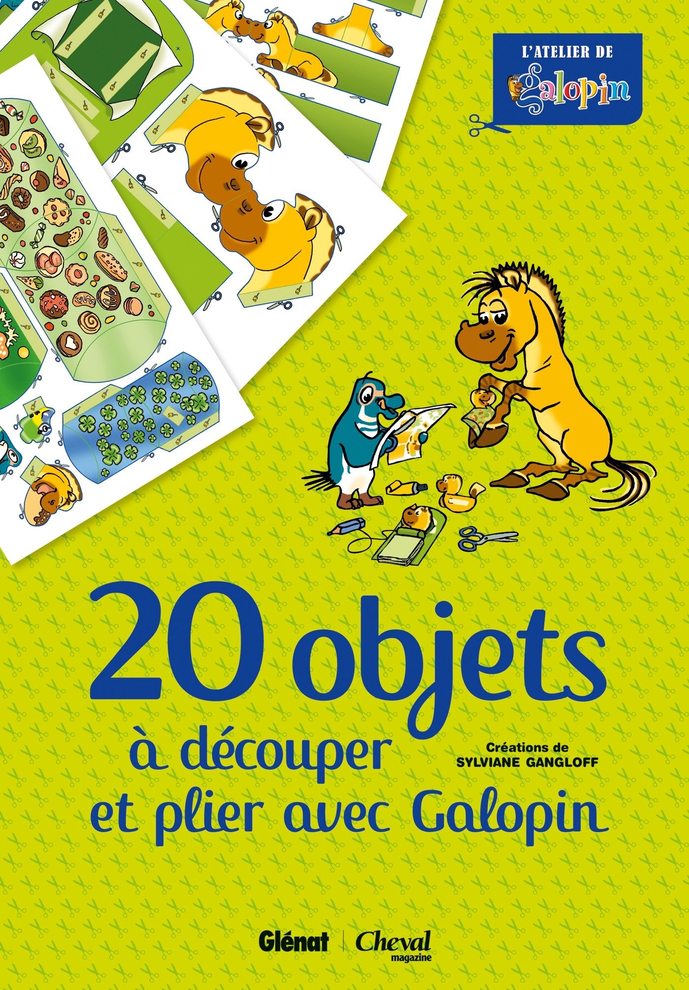 20 objets à découper et plier avec Galopin 9782344000977