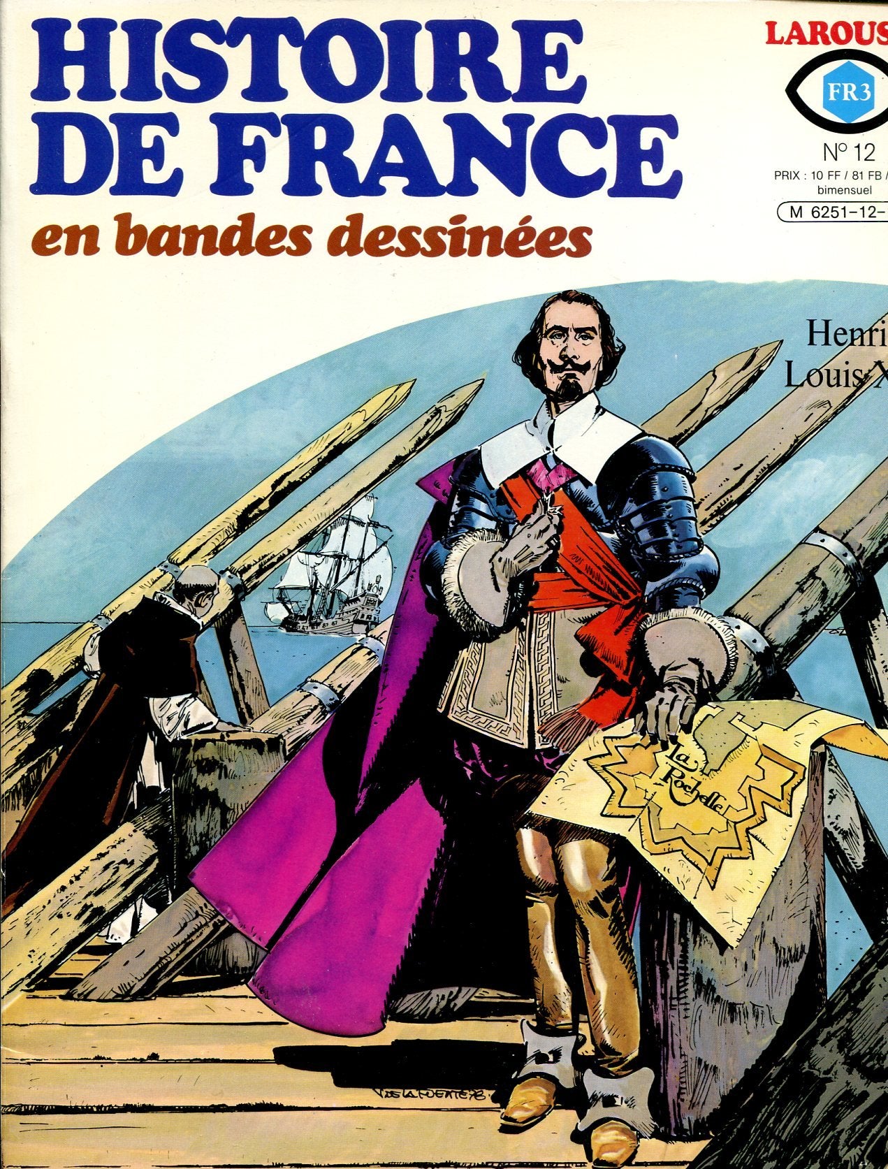 Histoire de France en bandes déssinées - n°12 - Henri IV - Louis XIII 3665375114997