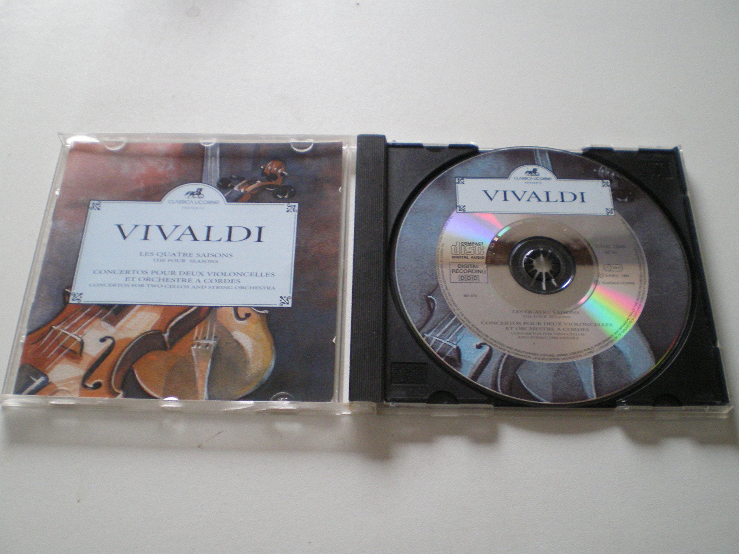 les quatre saisons ( concertos pour deux violoncelles et orchestre à cordes ) 1994 3254569016737