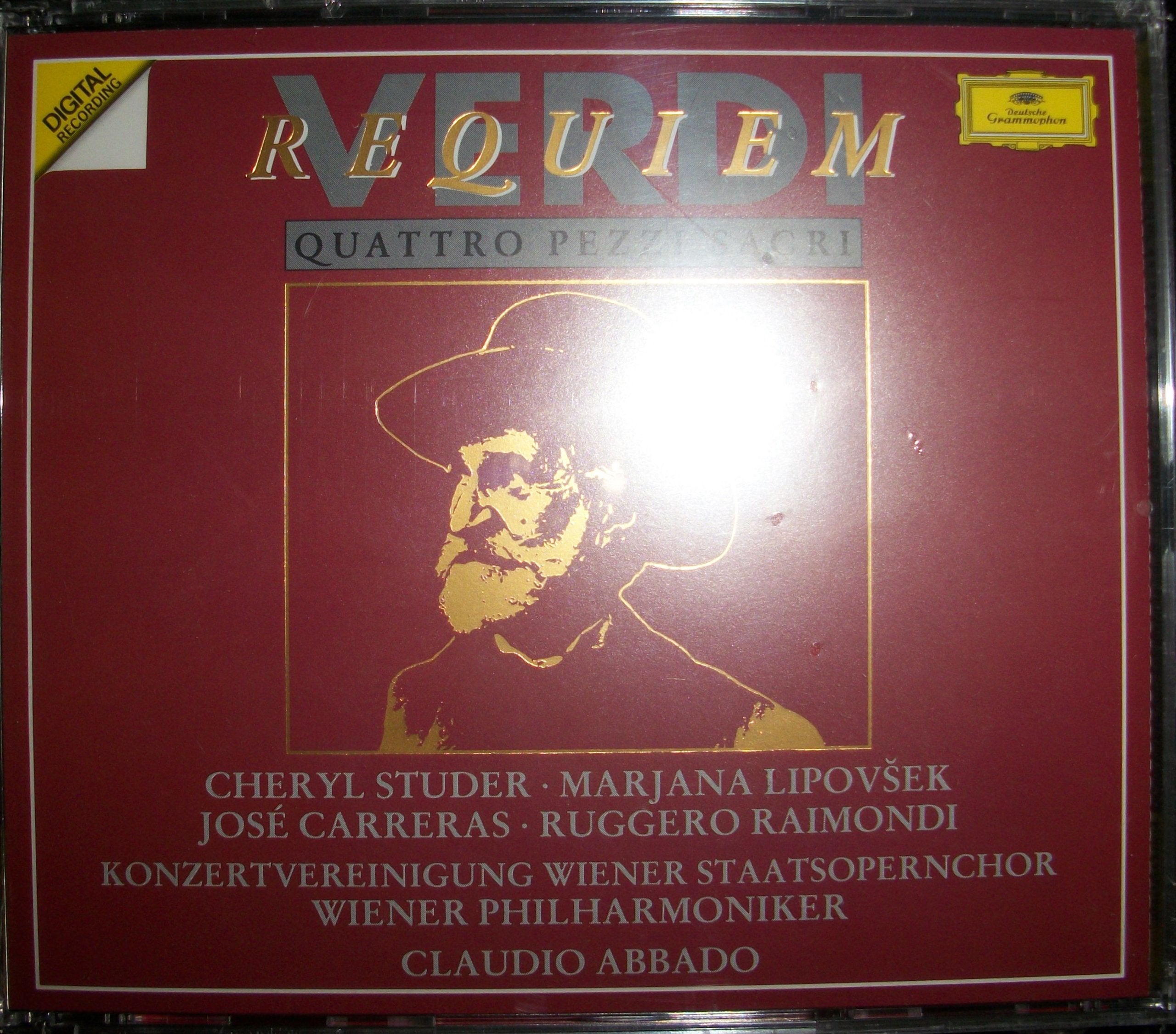 Verdi : Requiem, Quattro Pezzi Sacri 0028943588423