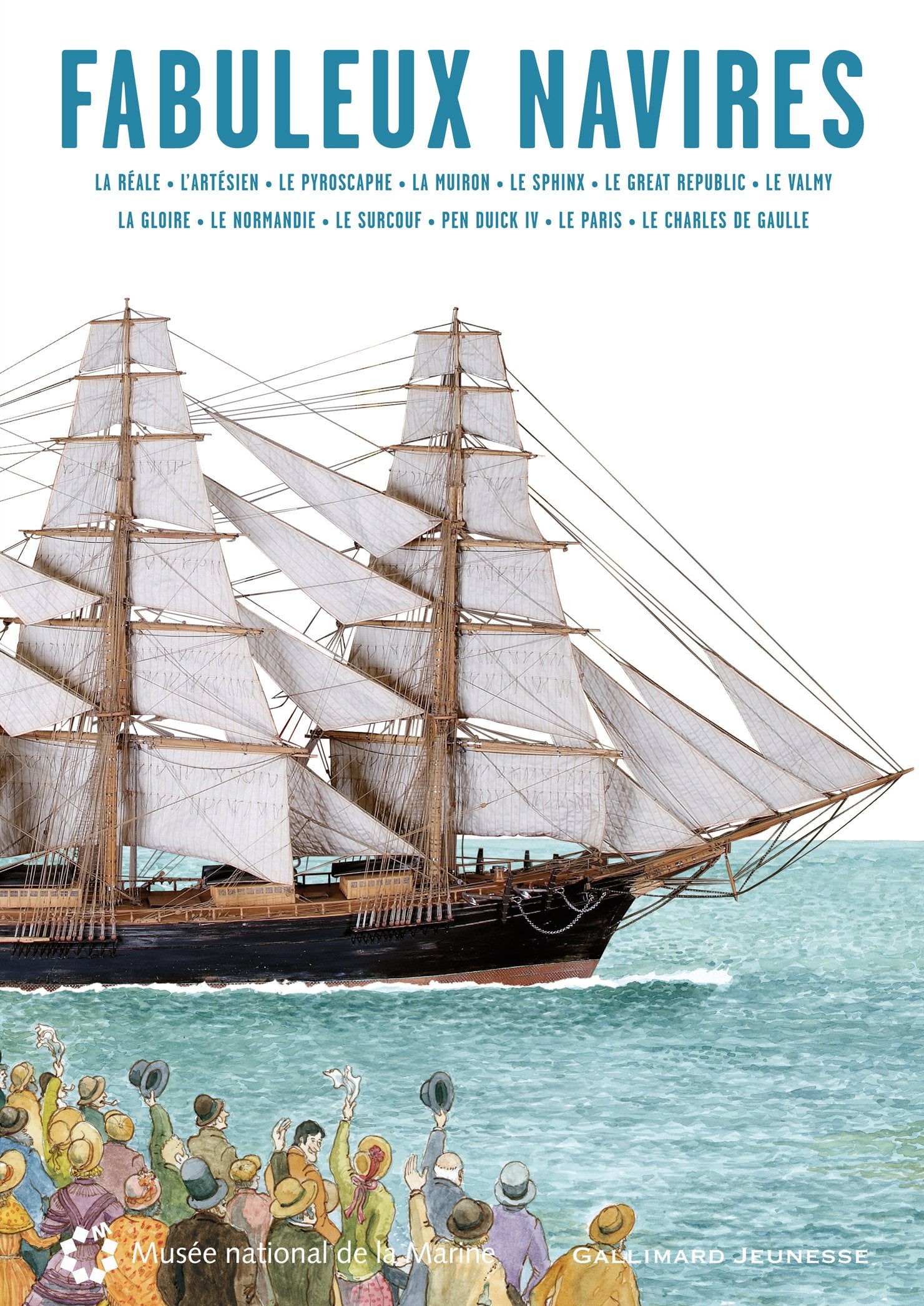 FABULEUX NAVIRES - A partir de 5 ans 9782070620456