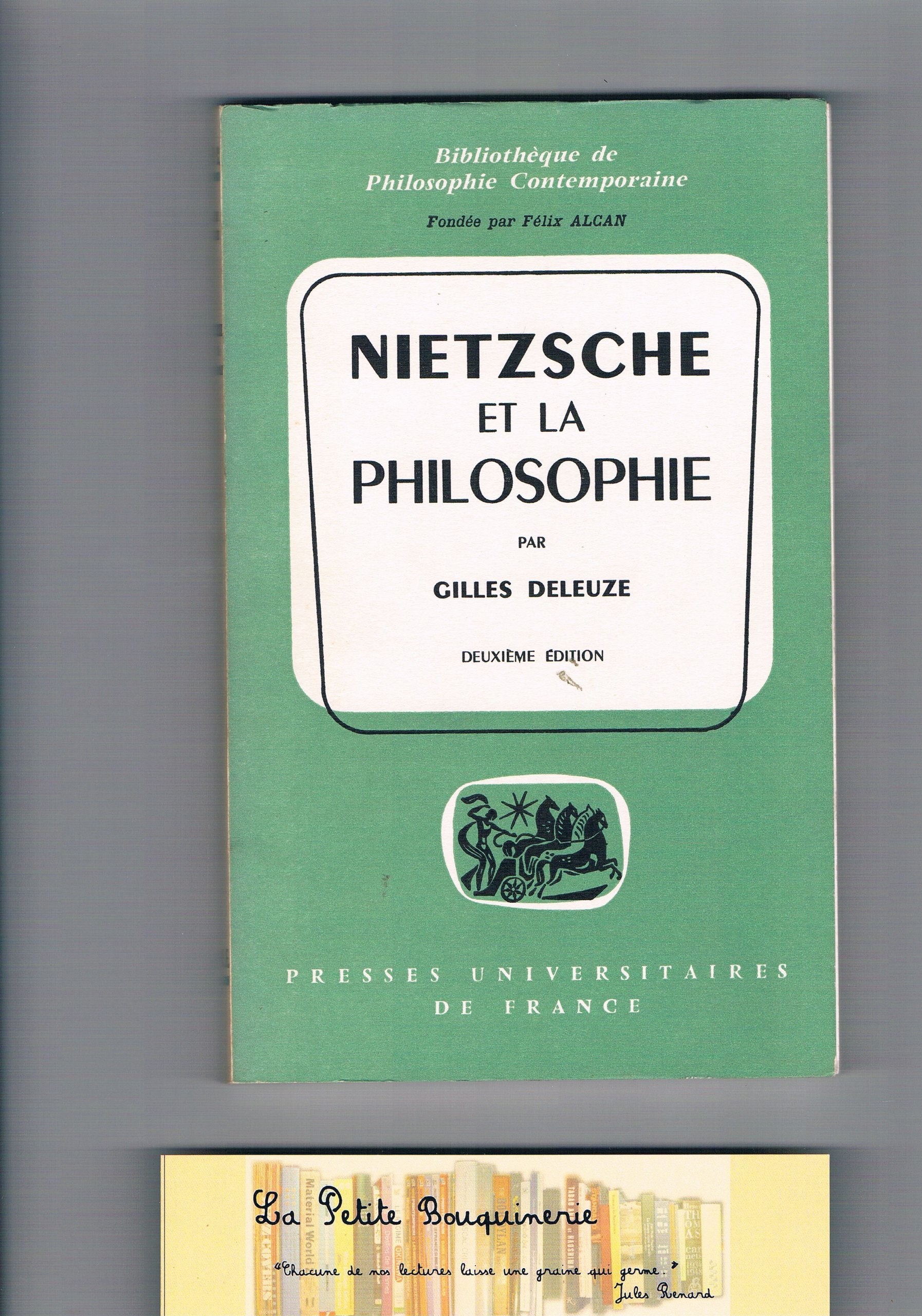 Nietzsche et la philosophie (1ere édition) 