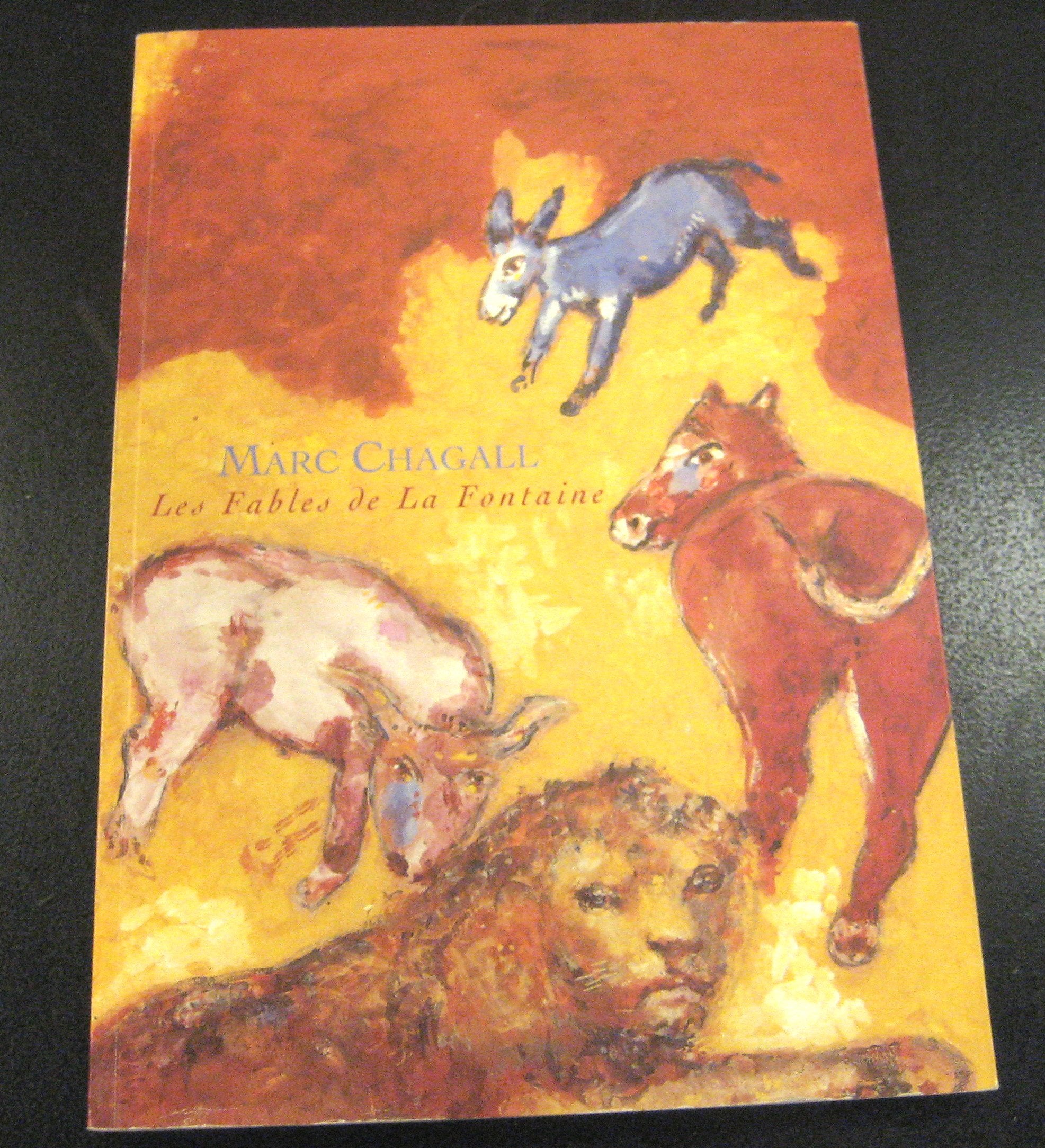 Marc Chagall : Les Fables de La Fontaine 9782711833221