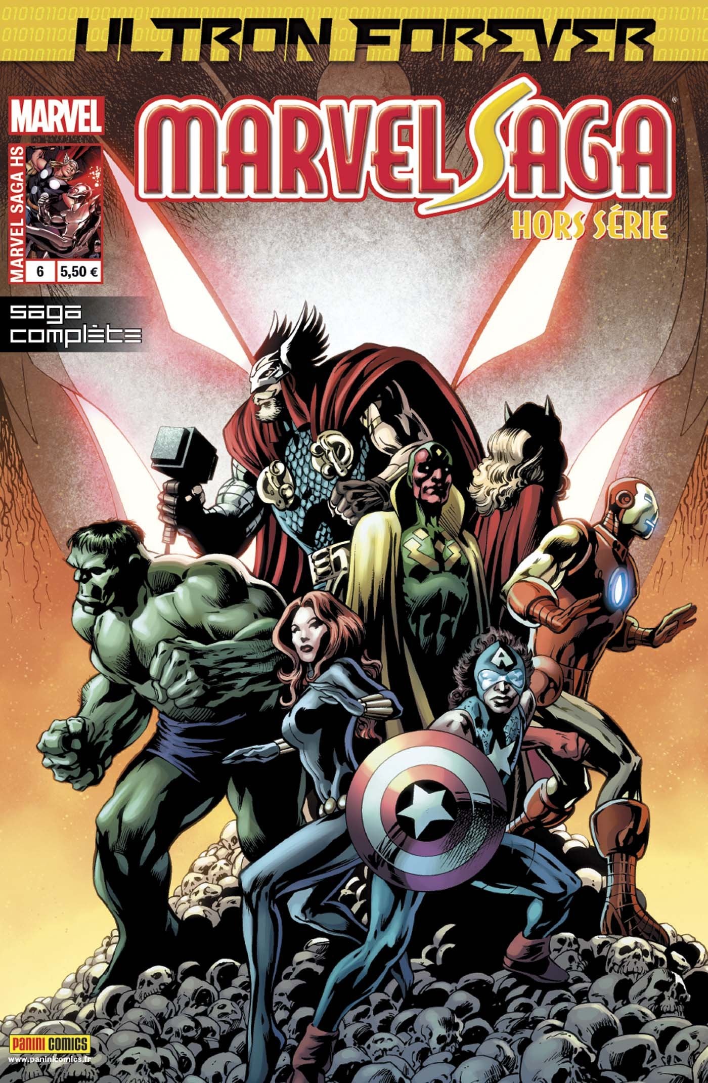Marvel saga h s 6 : ultron forever 9782809455120