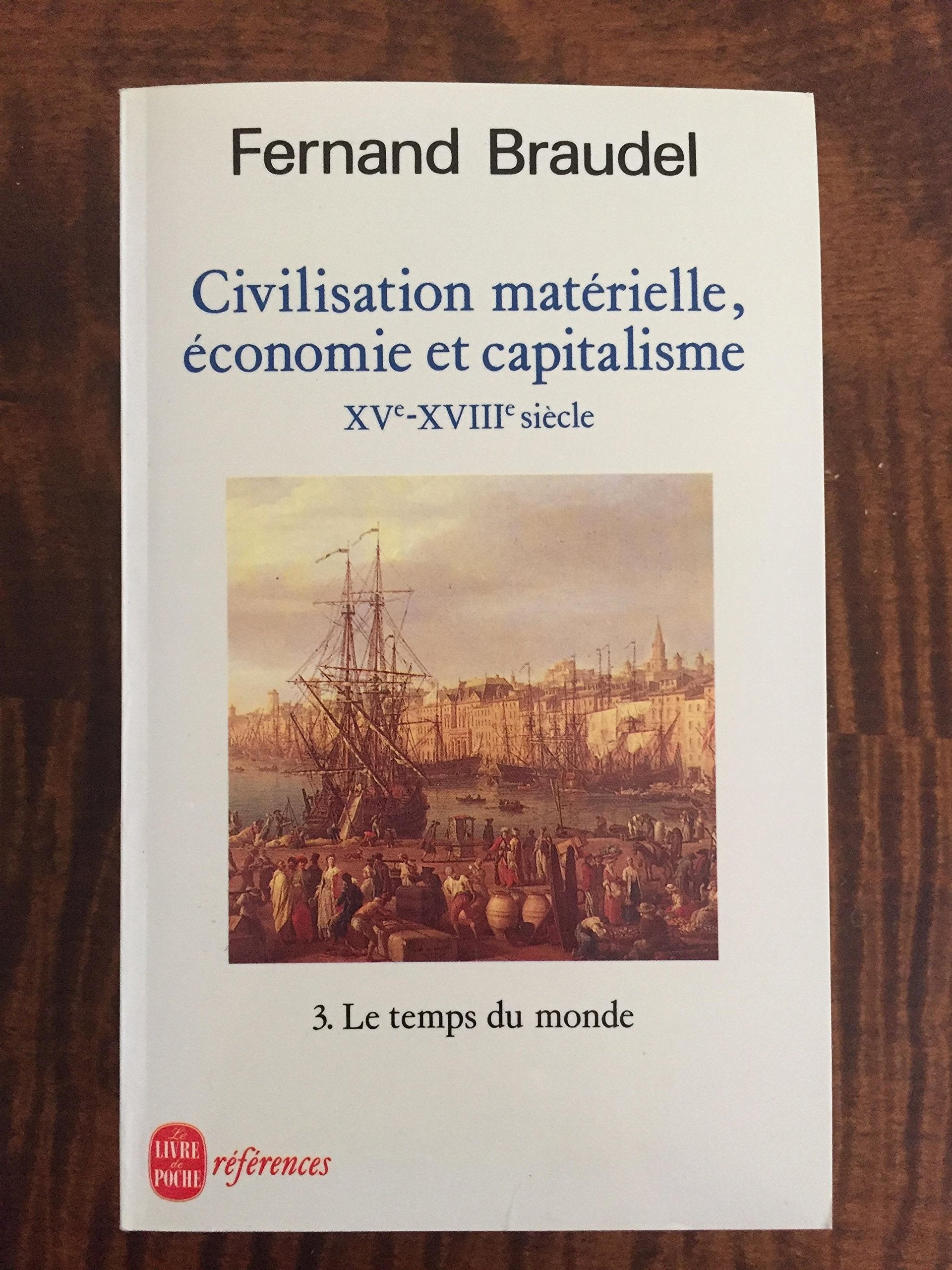 Civilisation, économie et capitalisme, XVe-XVIIIe siècle, tome 3 : Le temps du monde 9782253064572